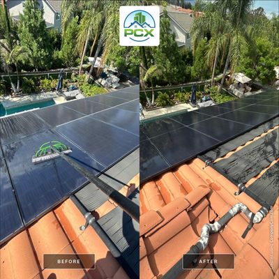 Lake Forest Solar Panel Cleaning