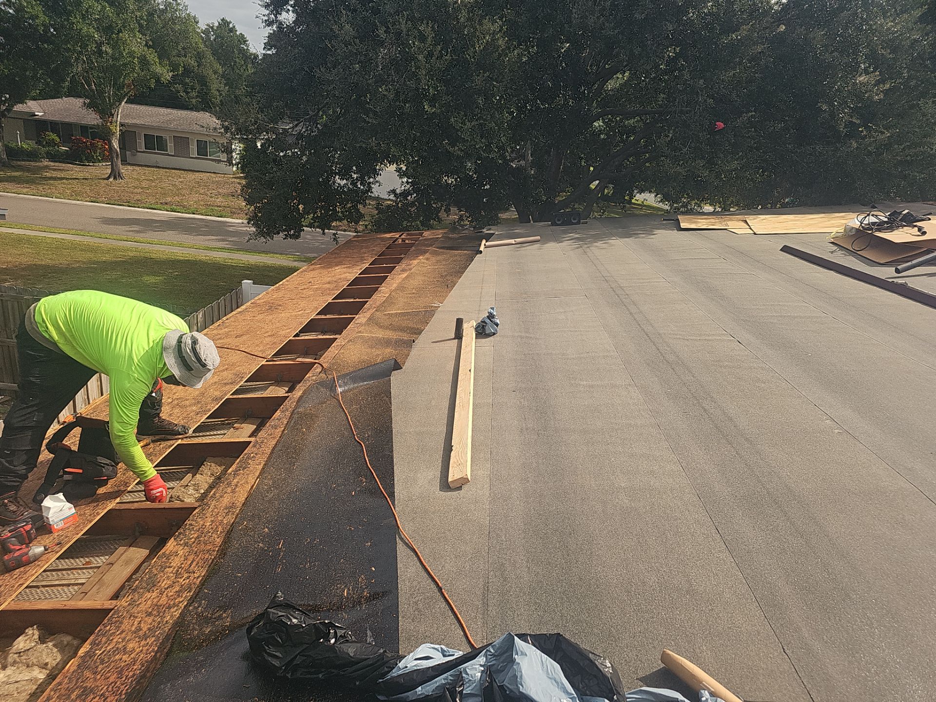 Project in St. Petersburg 33702 by Mitchell Roofing Company LLC