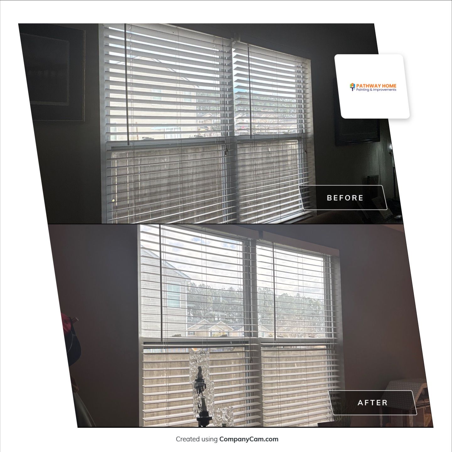Transformation Complete for Paul & Vickie’s Home by Pathway Home Painting & Improvements