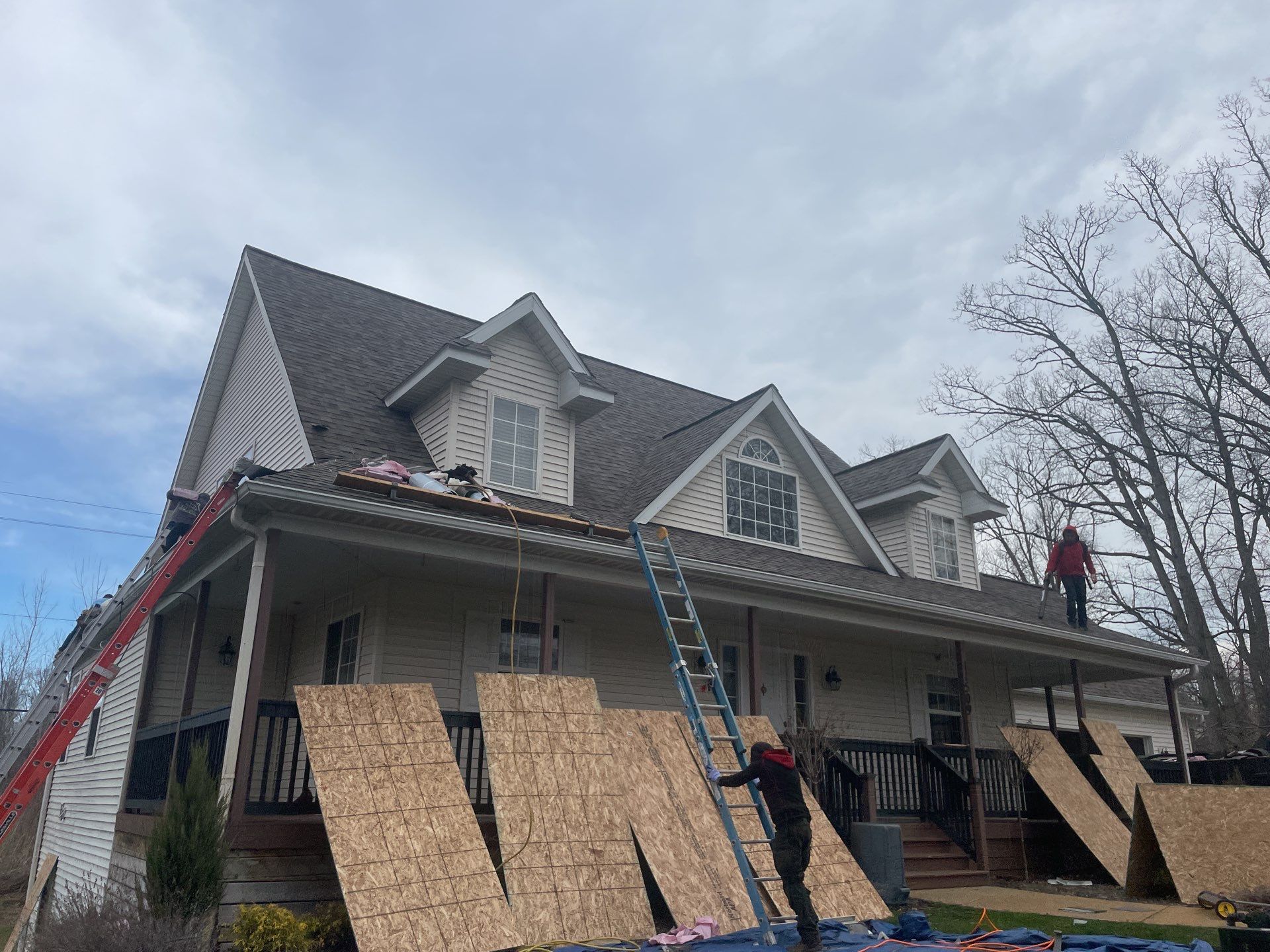 Roof Replacement using Owens Corning by 180 Contractors