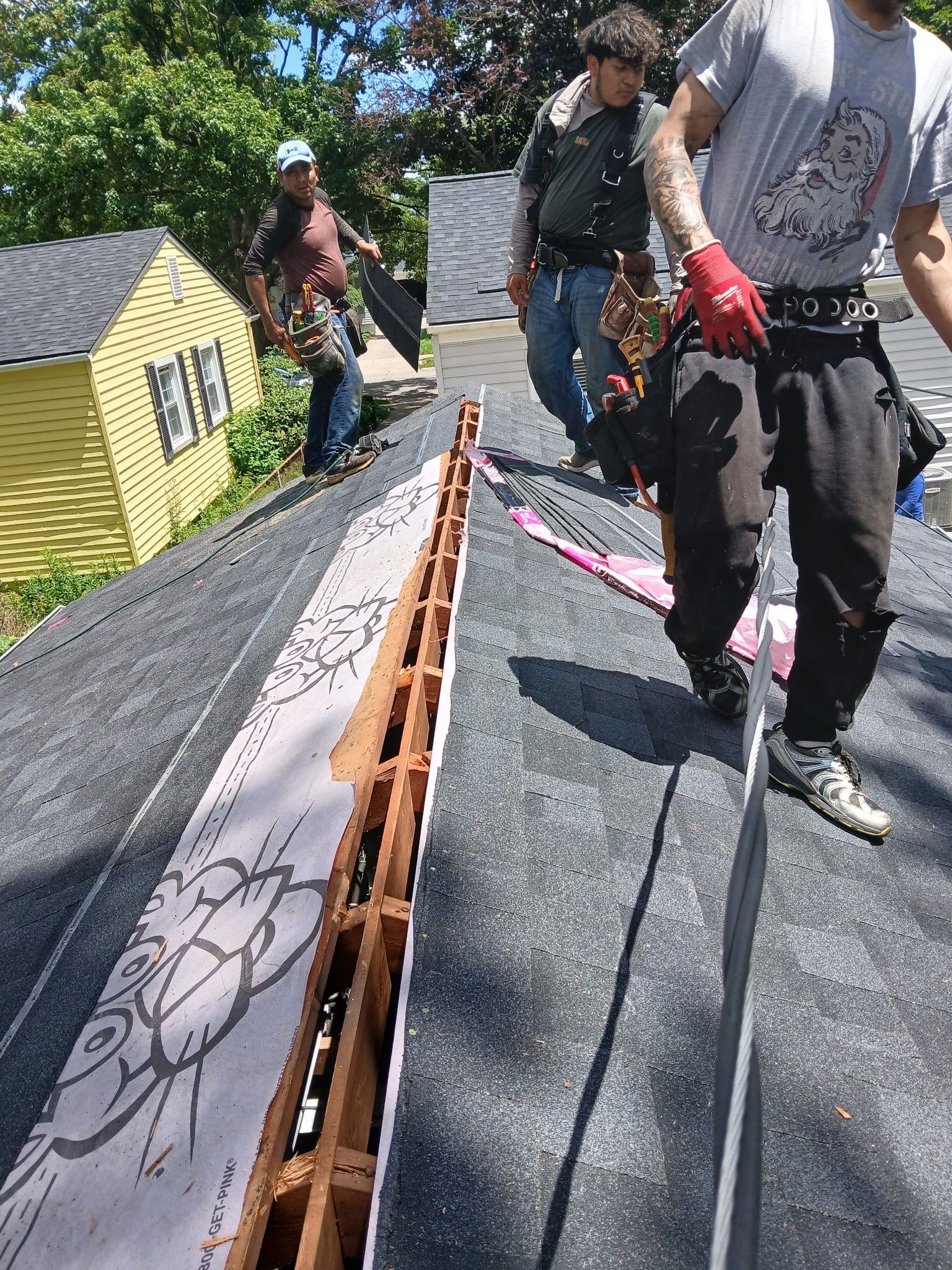 Roof Replacement using Owens Corning Tru Definitions by 180 Contractors