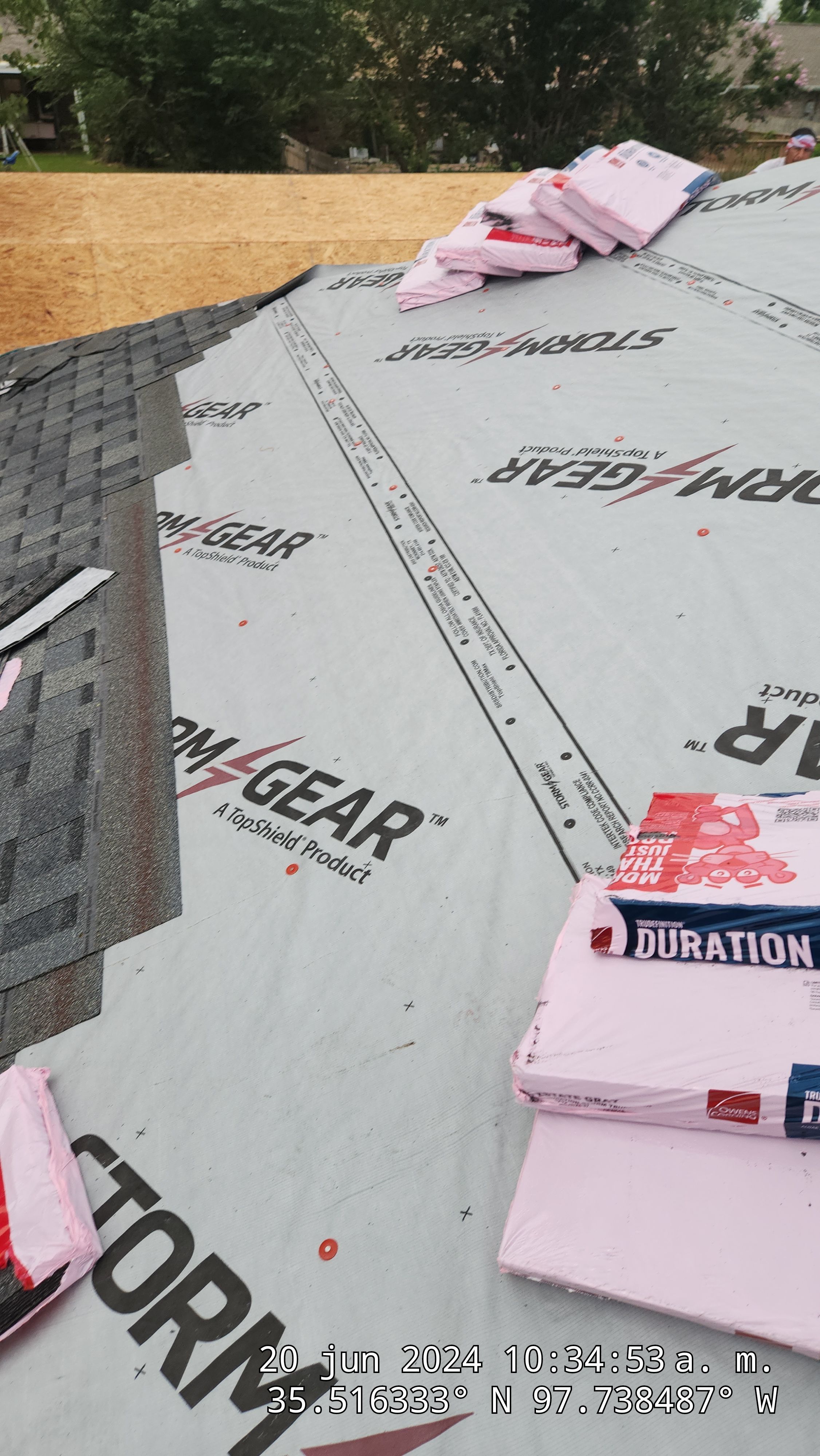 Residential Roofing Installation using Owens Corning by Castillo Roofing