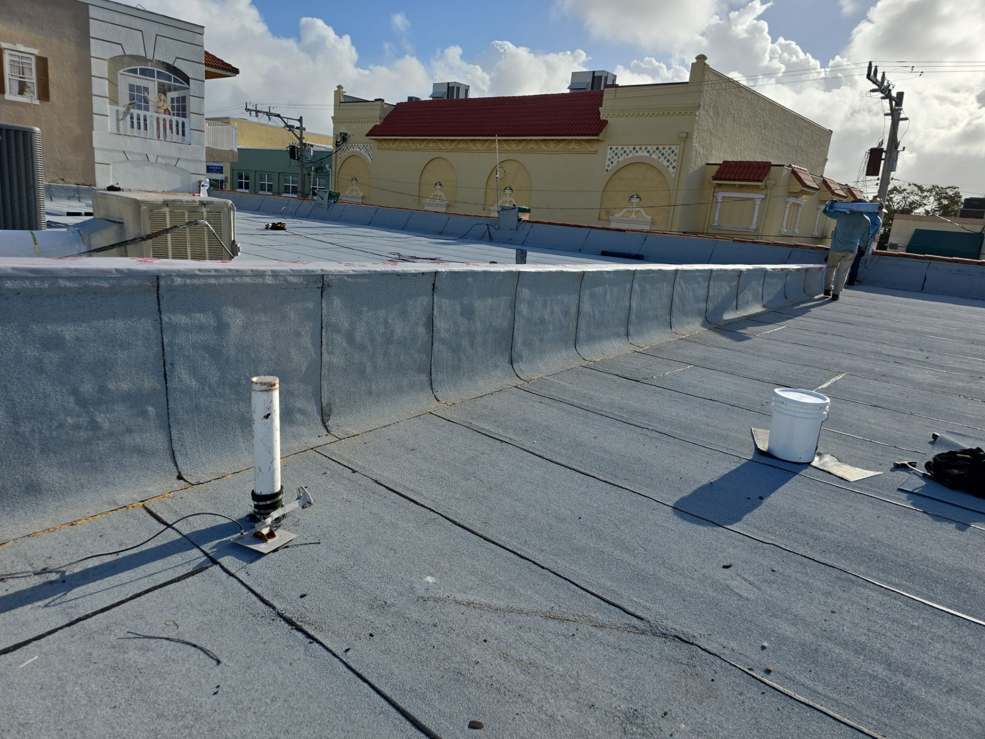 Torch Applied Modified Bitumen Roof Replacement by Sailfish Roofing