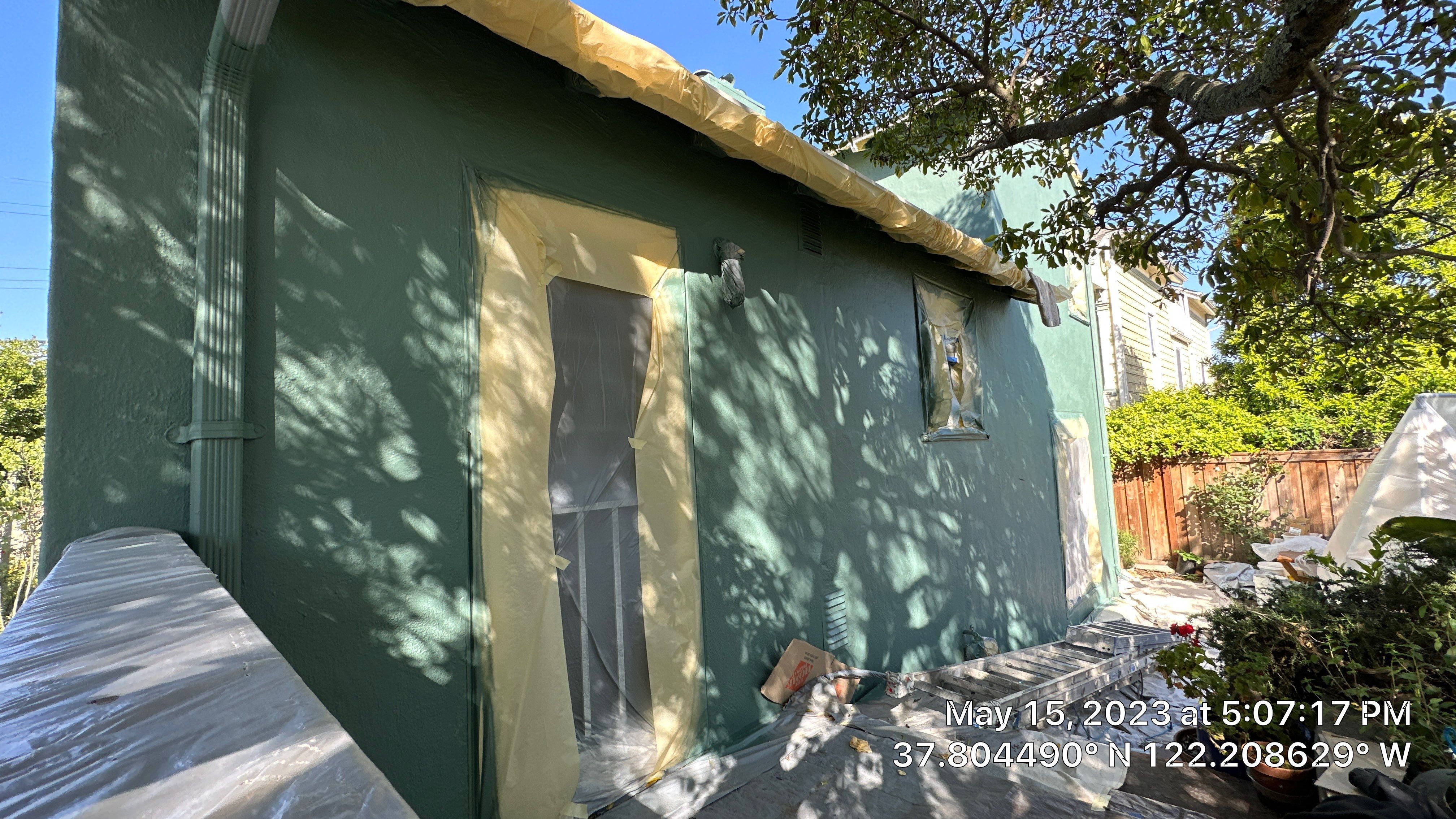 Exterior weatherproofing painting   by Herrera’s Bay Area Painting inc.