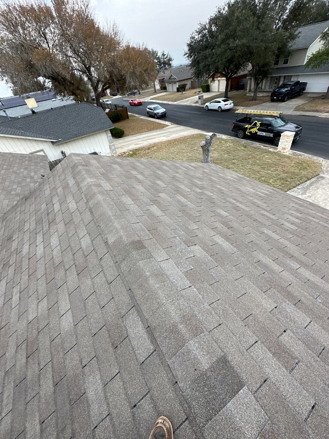 San Antonio Roof Project  by Bison Roofing  
