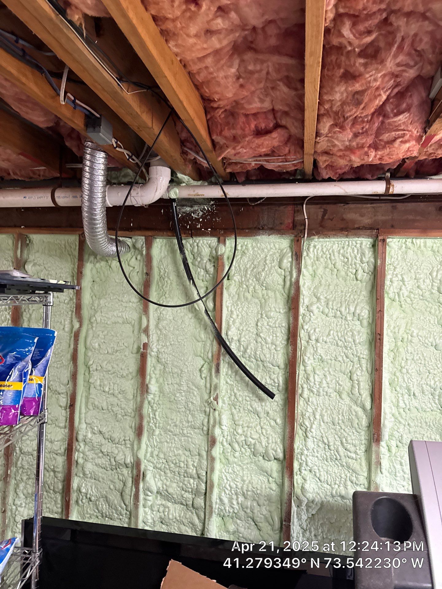 Project in South Salem by Healthy Home Energy & Consulting