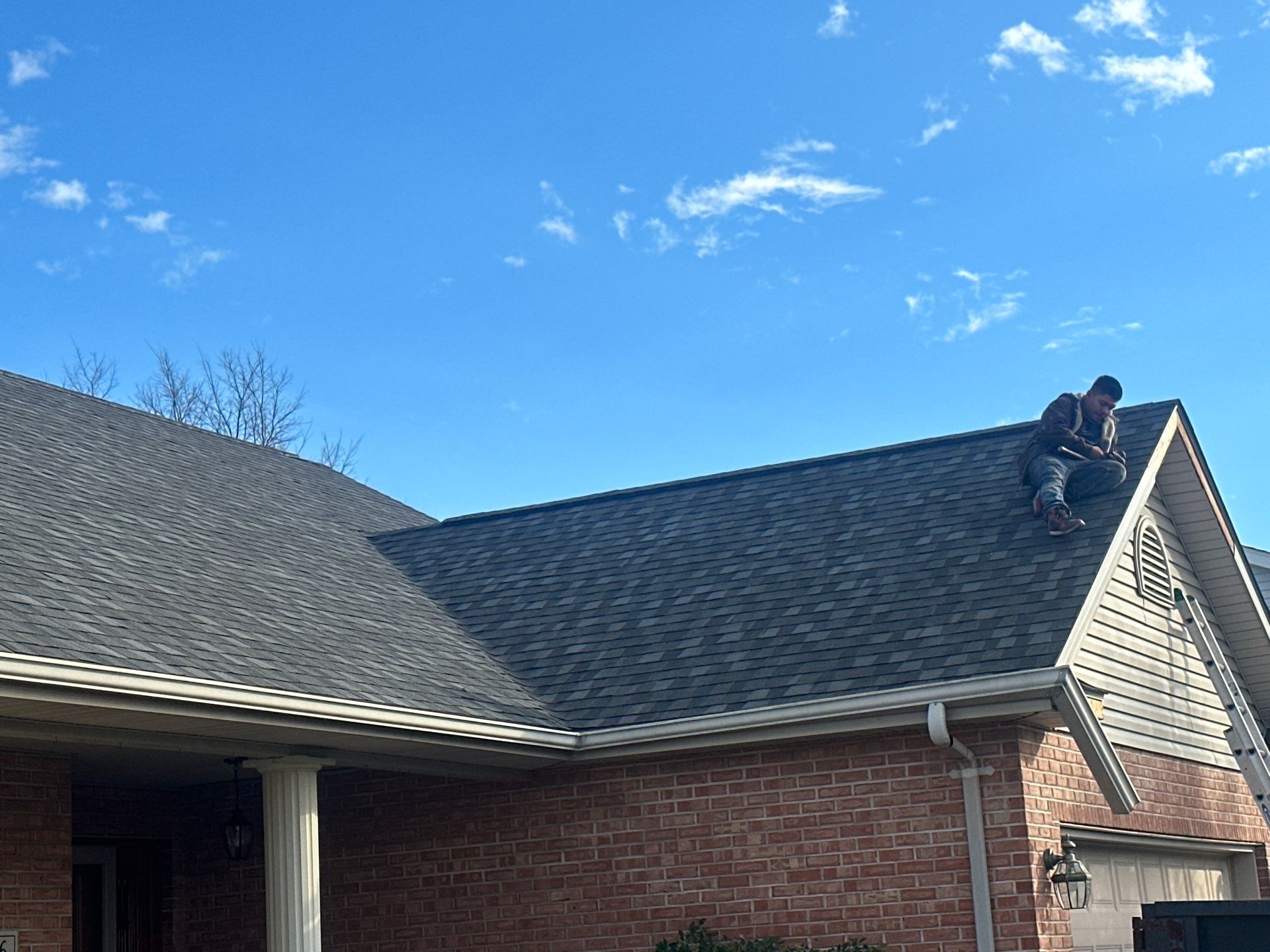 Residential Roofing Installation using GAF Timberline HDZ Appalachian Sky by Nitro Roofing and Construction