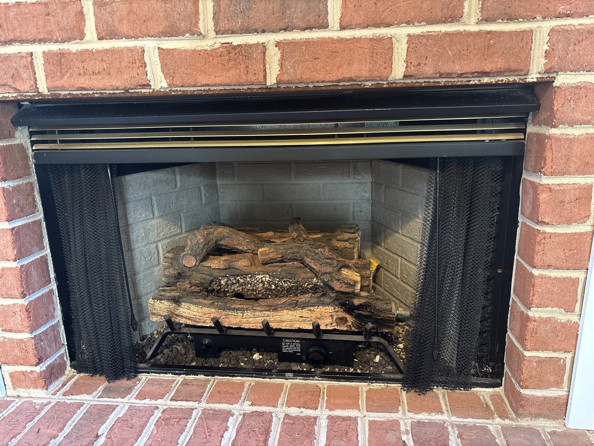 Remote Control Gas Logs Upgrade  by Premier Chimney and Roofing