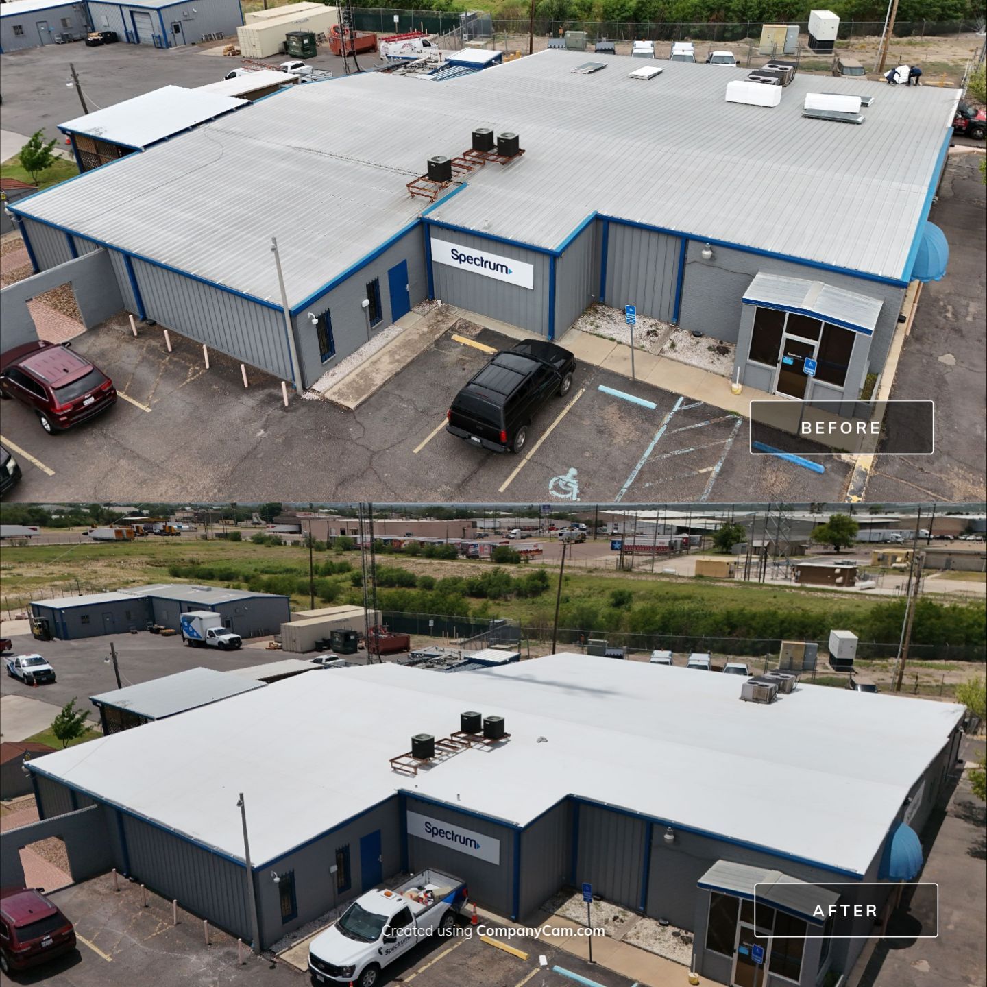 TPO Retrofit Roofing System Over Metal by JM Flores Roofing & Construction, Inc
