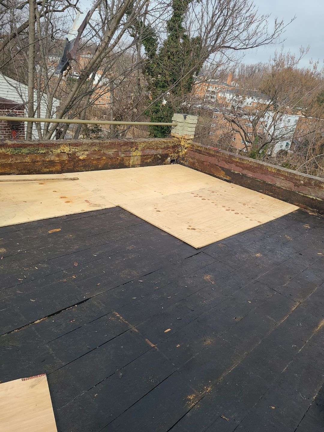 Arlington Flat TPO Roof Installation by RM Banning, Inc.