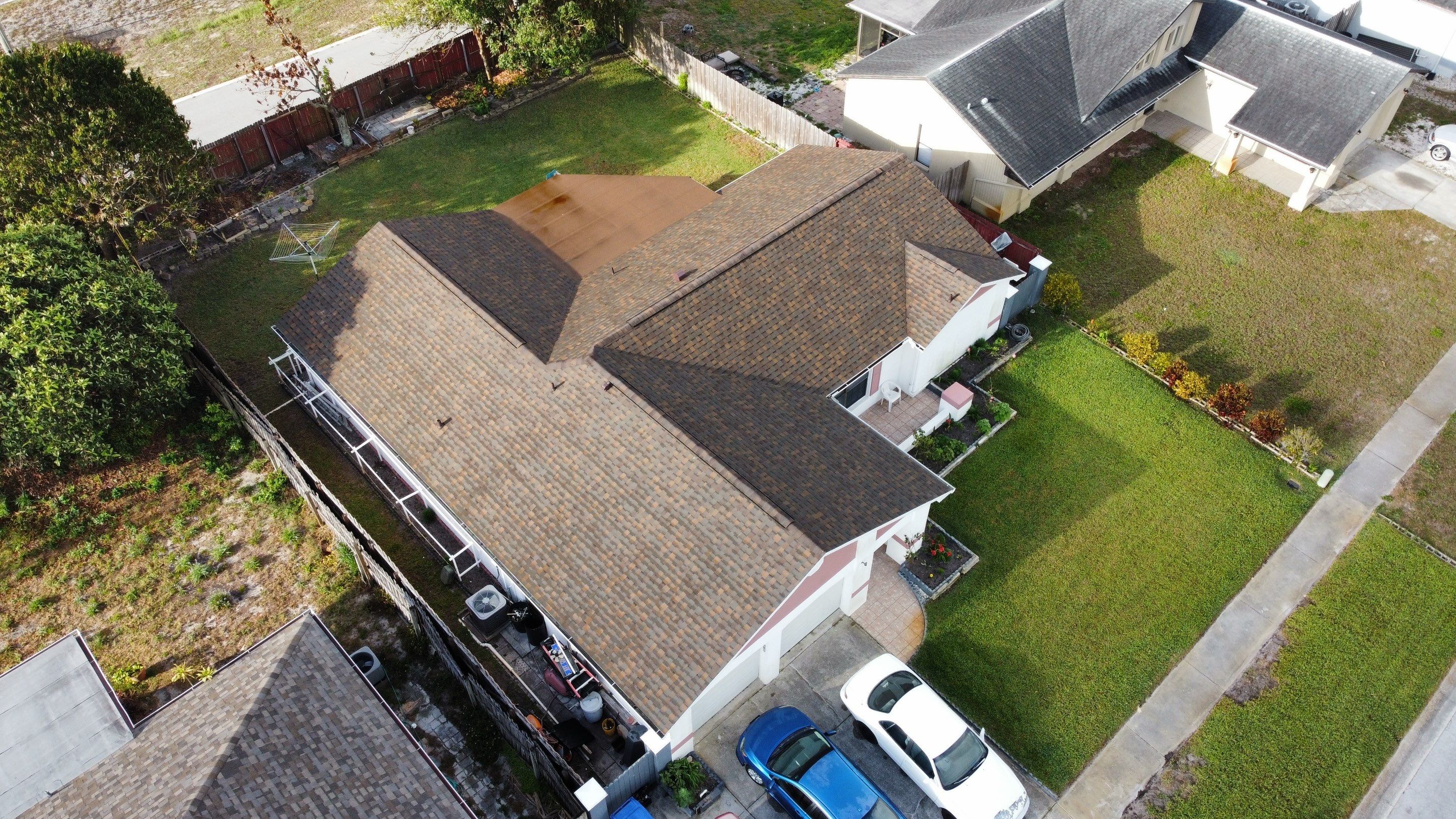 Roof replacement in Holiday FL, by Steadfast Roofing