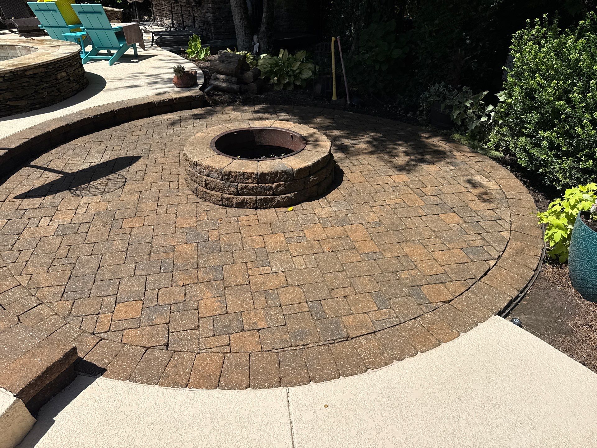 Pool Pavers using Concrete Sealant by DuraSeal