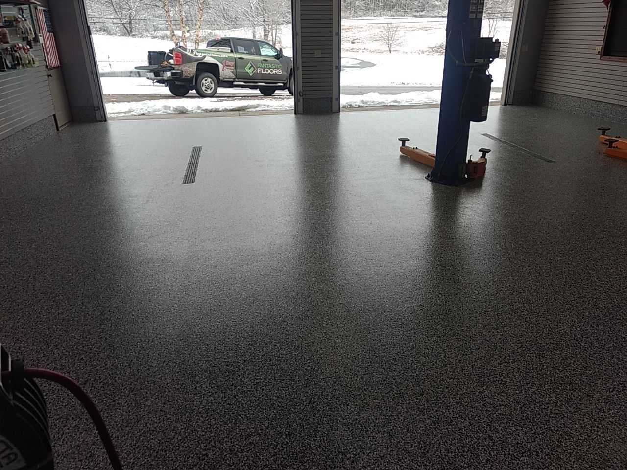 Garages Using Domino by Fantastic Floors by Miller Custom Exteriors 