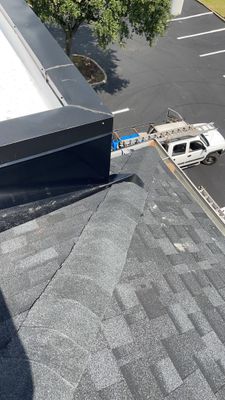 Commercial Roofing Installation using Roof Replacement