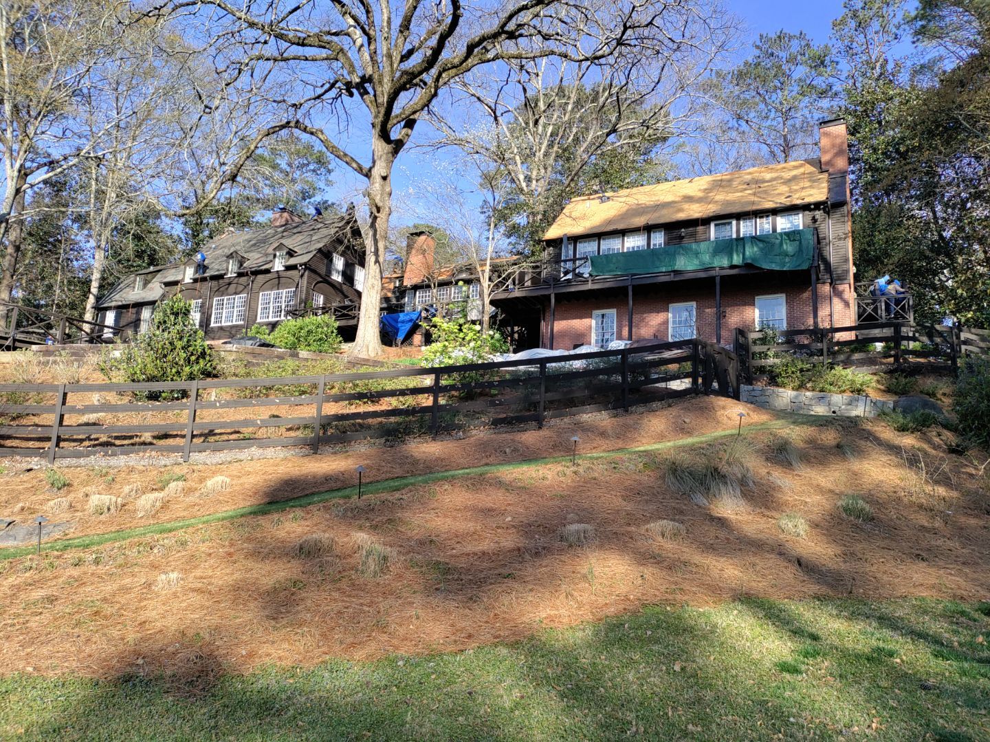 Residential Roofing Installation using Da Vinci Slate  by Inspector Roofing and Restoration