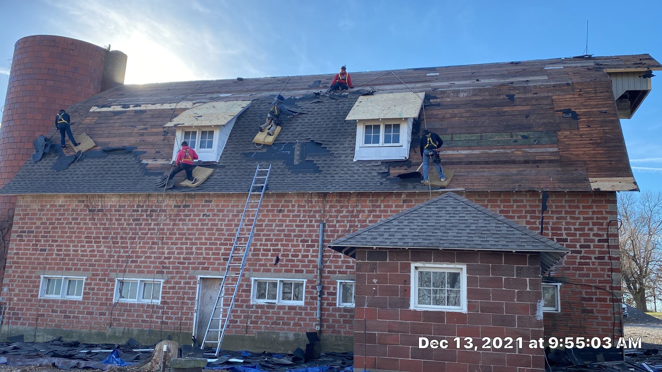 Roof Replacement with upgraded needed exhaust ventilation using Malarkey Vista Class III Impact Resistant Shingles in Black Oak color by Gorilla Exteriors Contracting, LLC