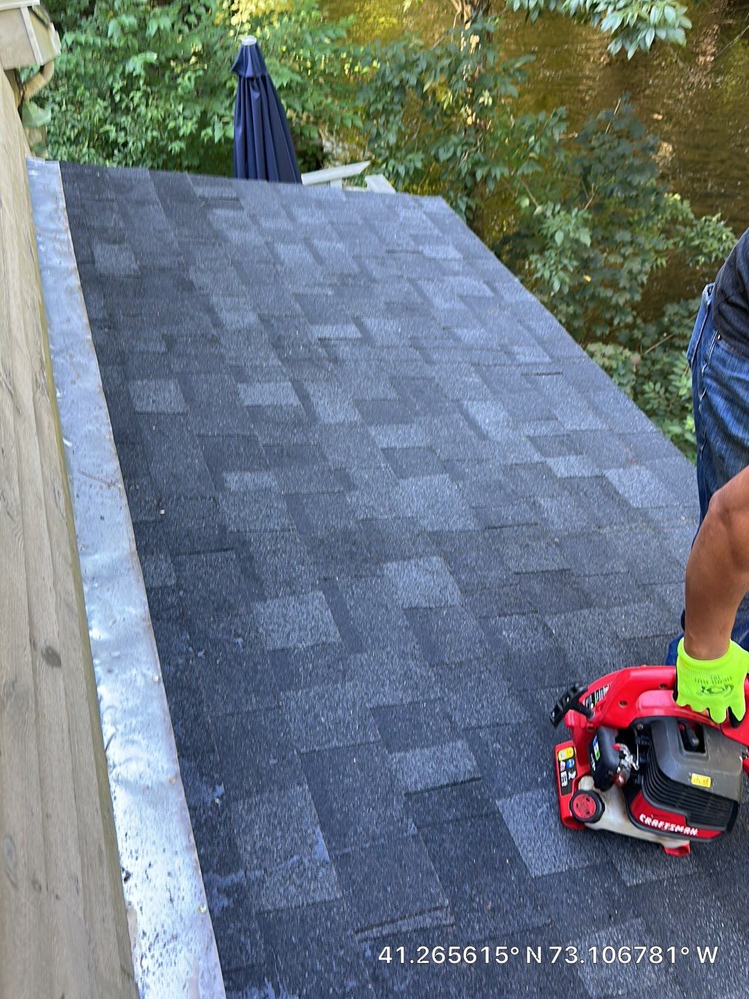 Residential Roofing Installation using Owens Corning Duration Onyx Black by A Plus Exterior