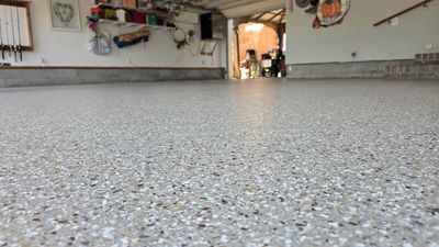 Garage Using Creekbed