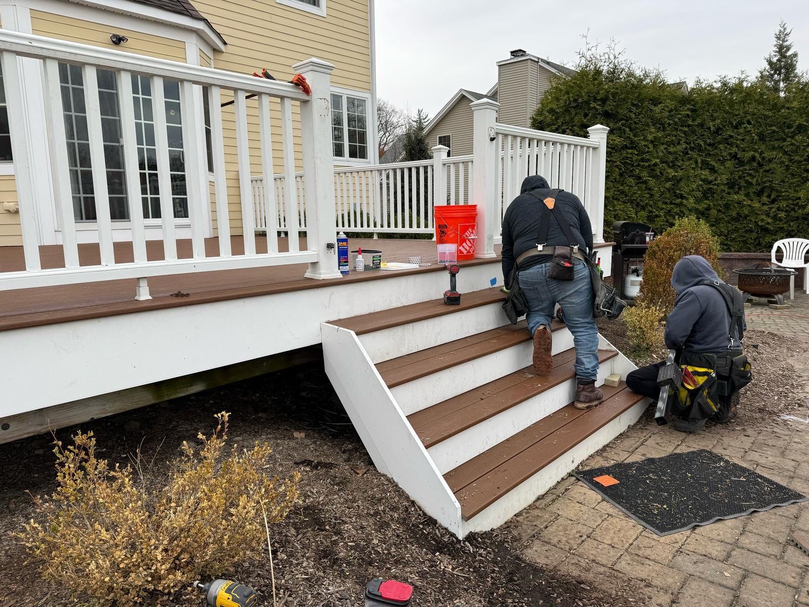 Deck Installation using Trex by Home Concepts Construction