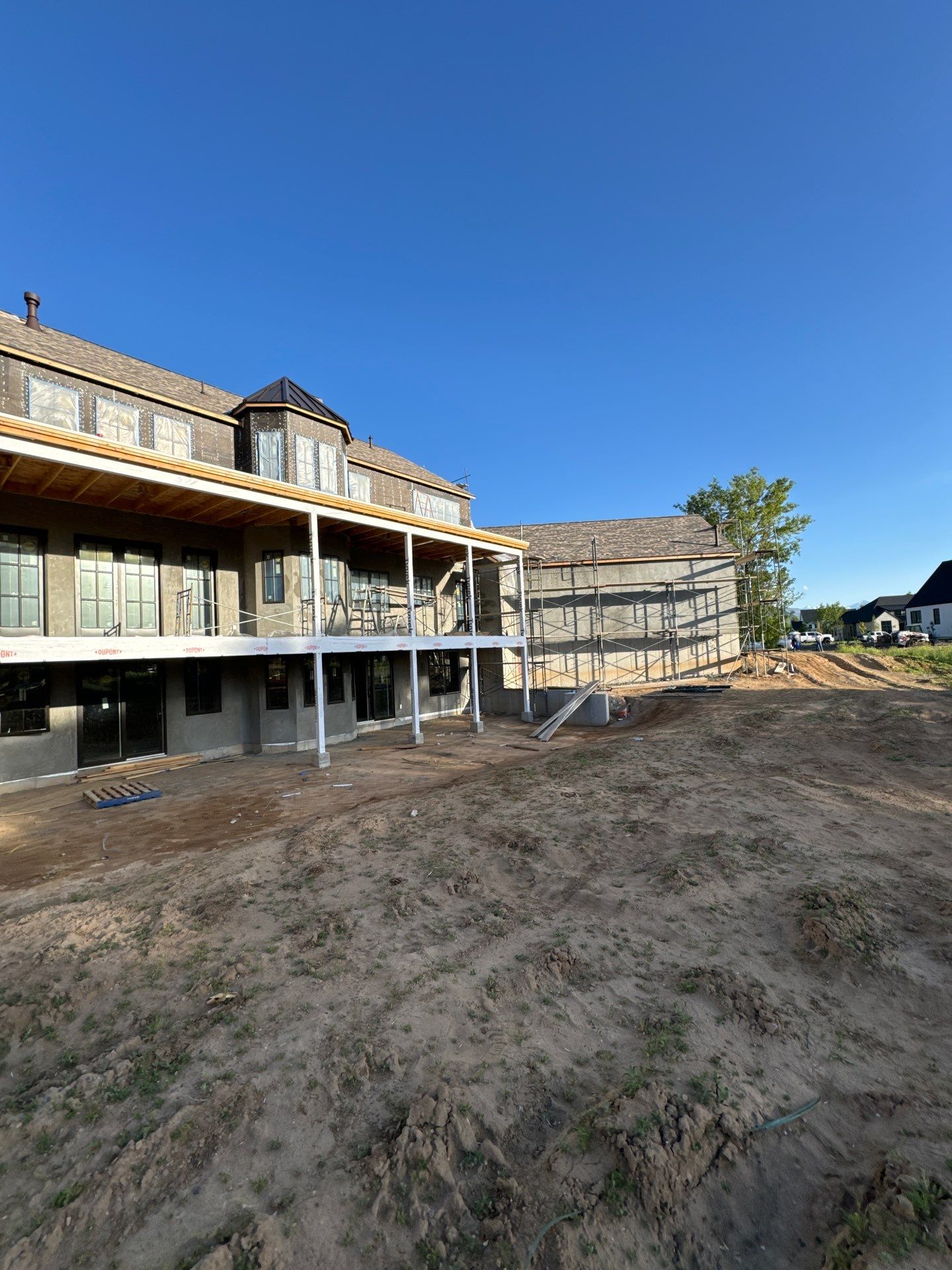 Project in Mapleton by Master Rain Gutters.