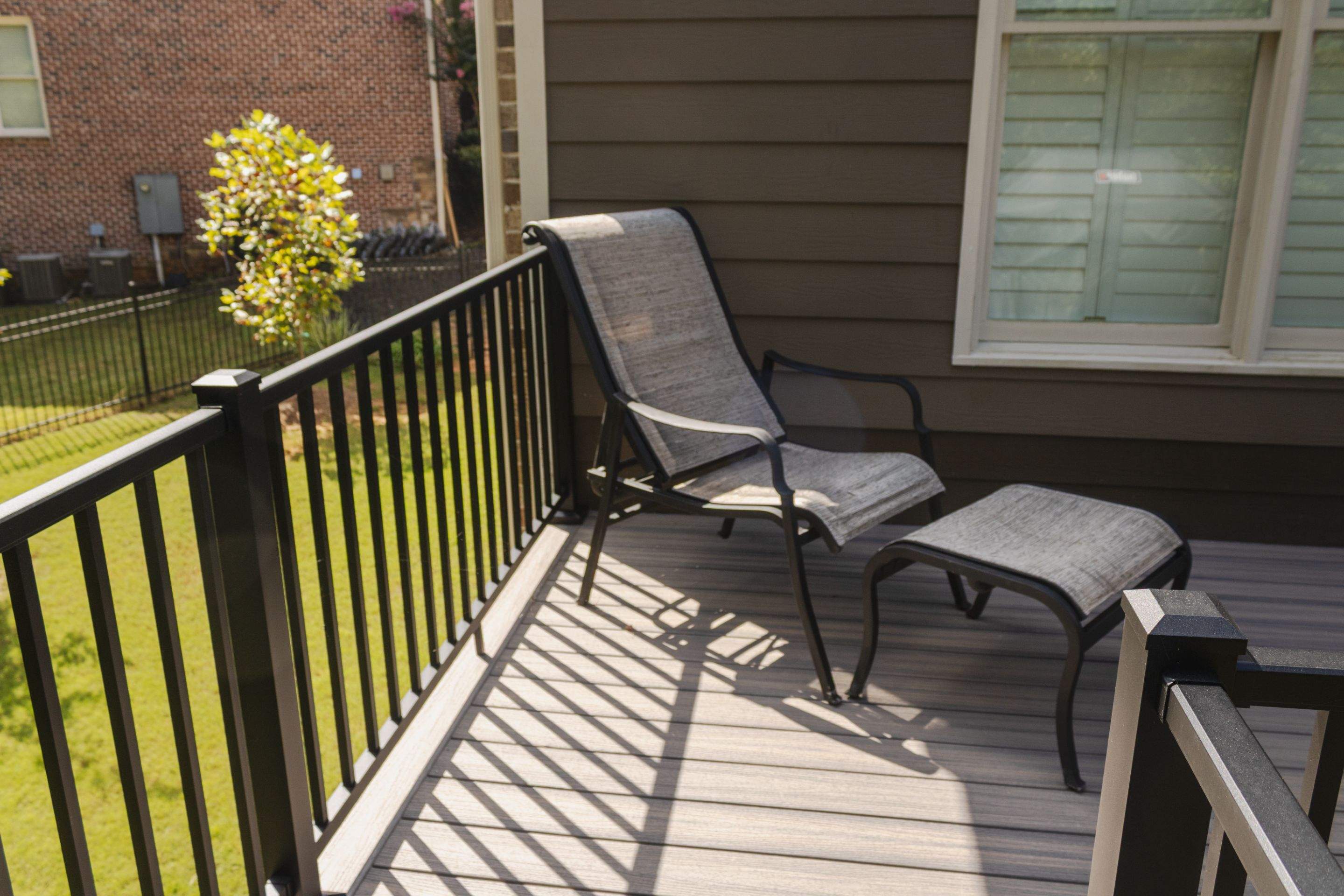 Woodstock, GA Deck Resurface using Trex Enhance Natural Series in the Rocky Harbor Color by Nelson Exteriors 