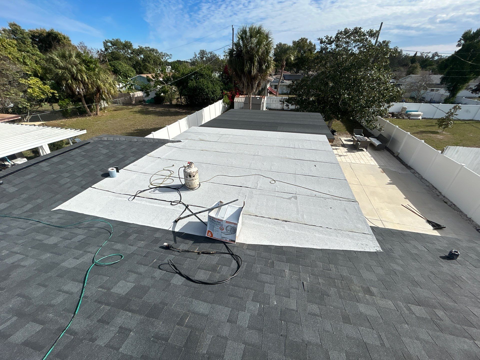 Project in Clearwater 33756 by Mitchell Roofing Company LLC 