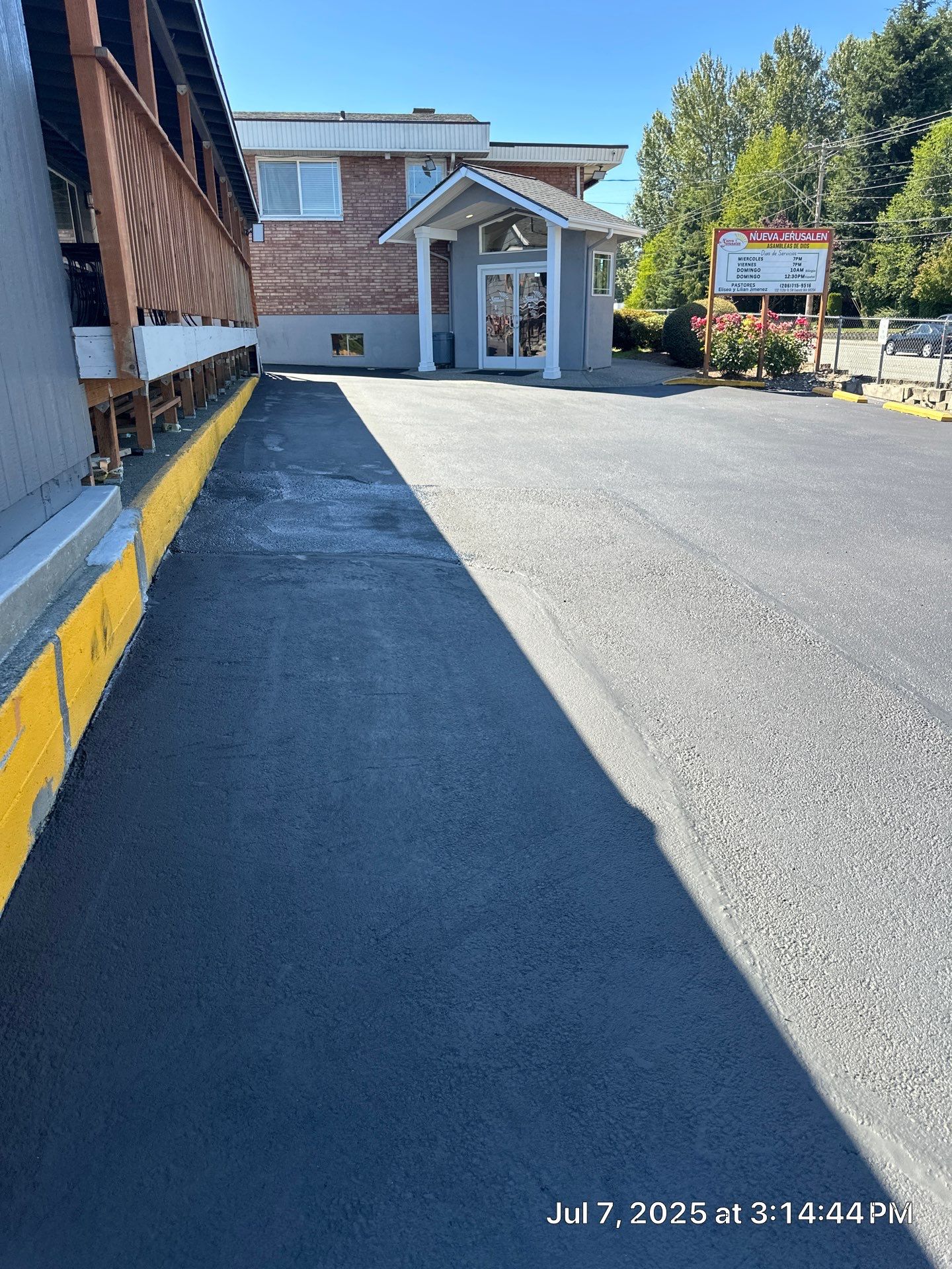 Parking Lot Sealcoat & Striping Repair   by Jireh Asphalt & Concrete Inc 