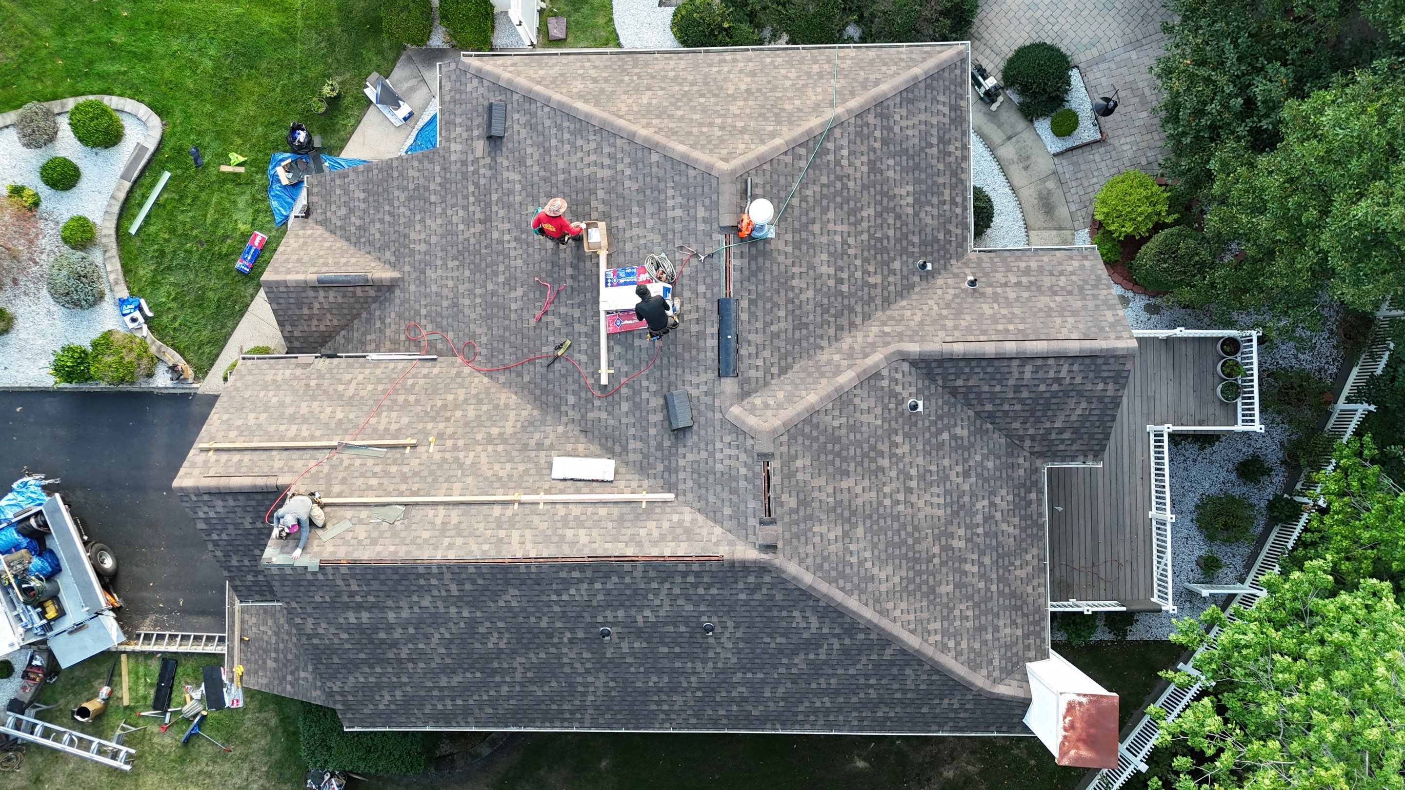 Roof and Gutter Project in Old Bridge, NJ by All State Home Improvement Inc.