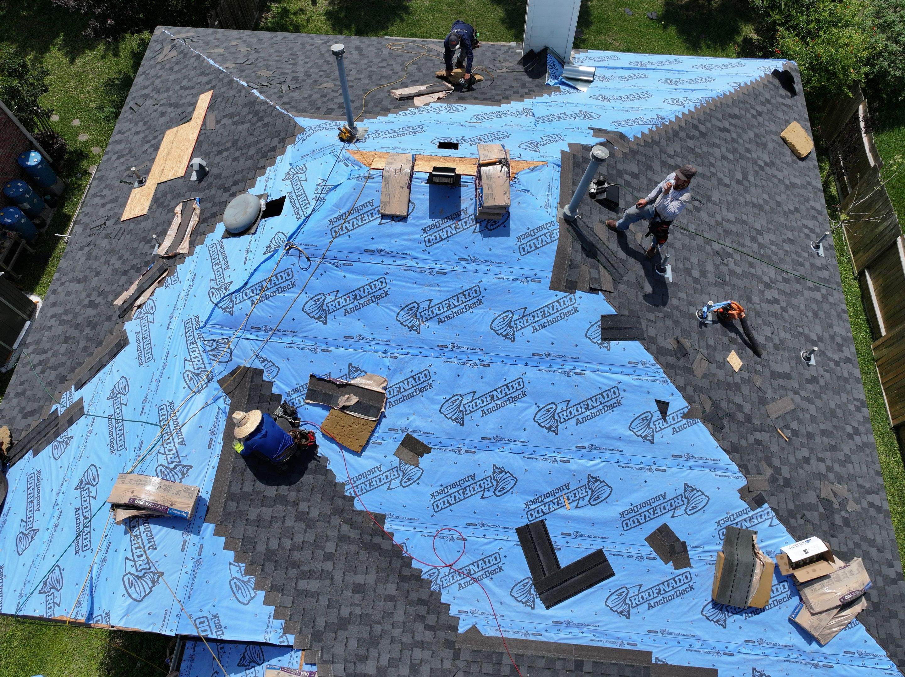 Complete Shingle Roof Replacement — Spring, TX by PL Roofing & SB Roofing, LLC.