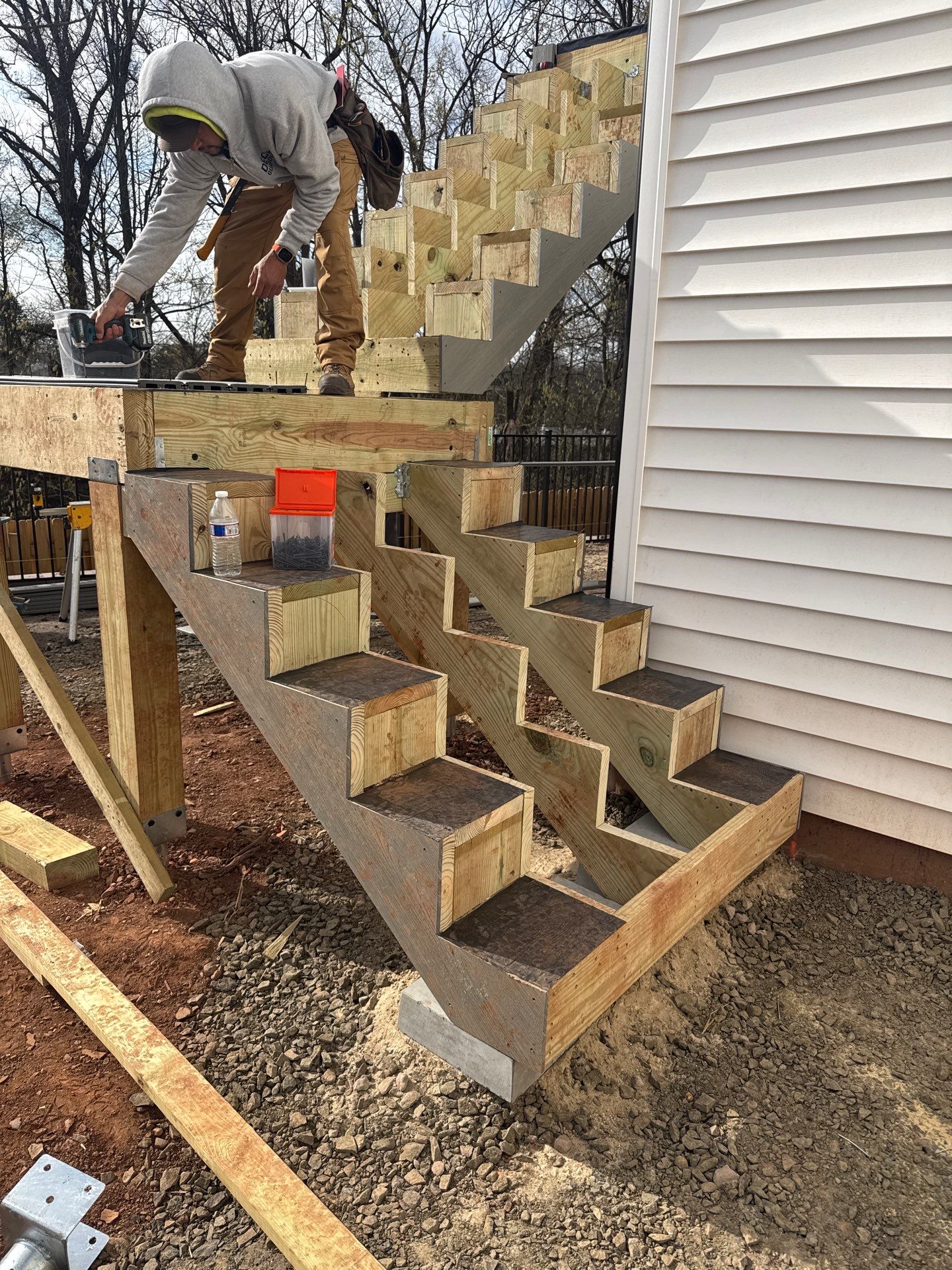 New Deck in Piscataway, New Jersey by deck guardian