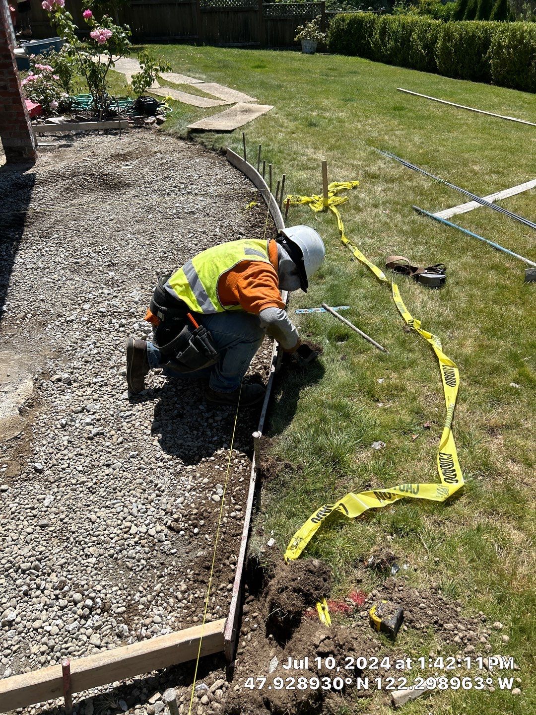 Susan | Concrete Patio by Jireh Asphalt & Concrete Inc 