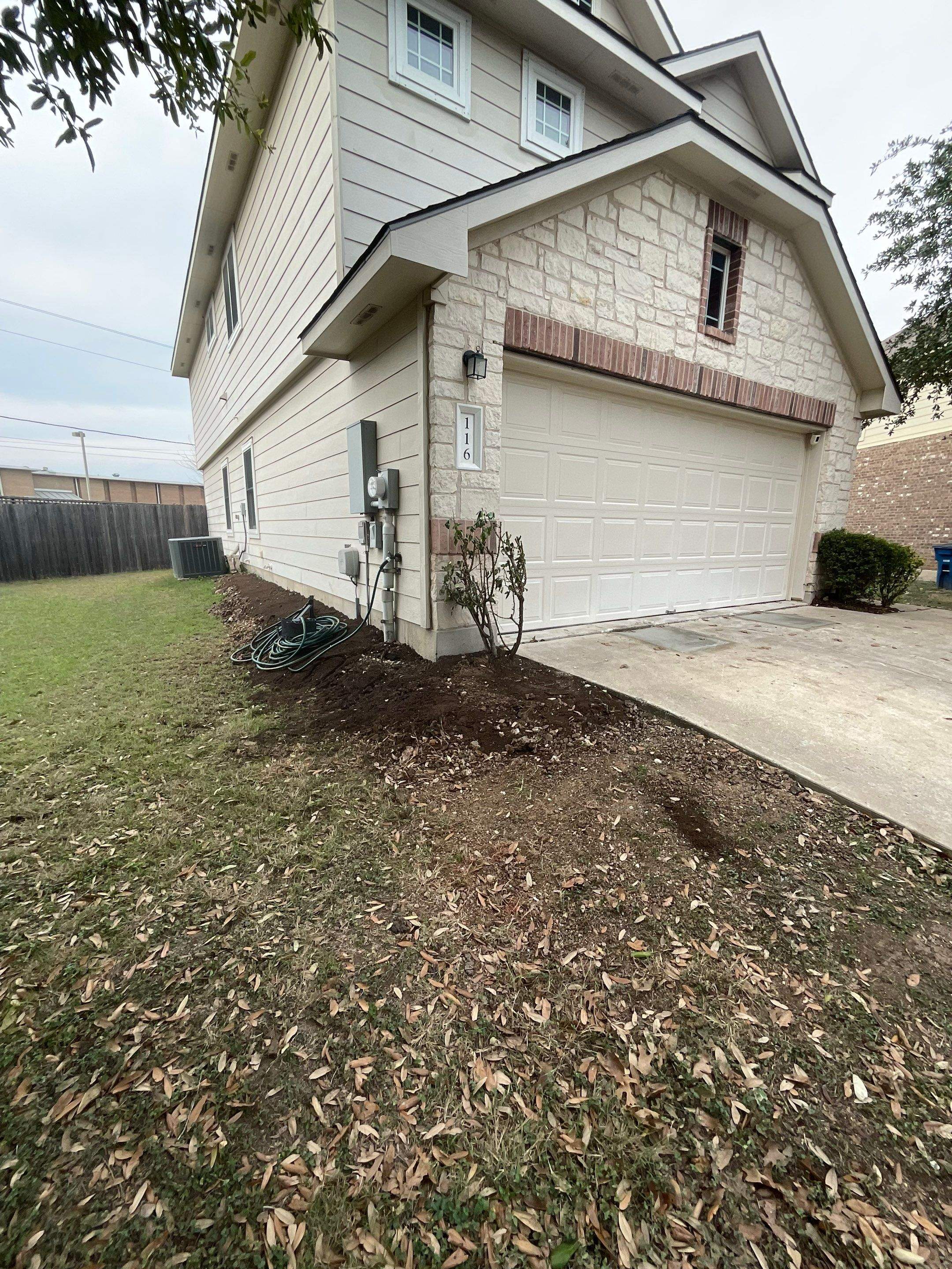 Horizontal Siding Replacement and Concrete Patio Installation in Lincoln by CompanyCam