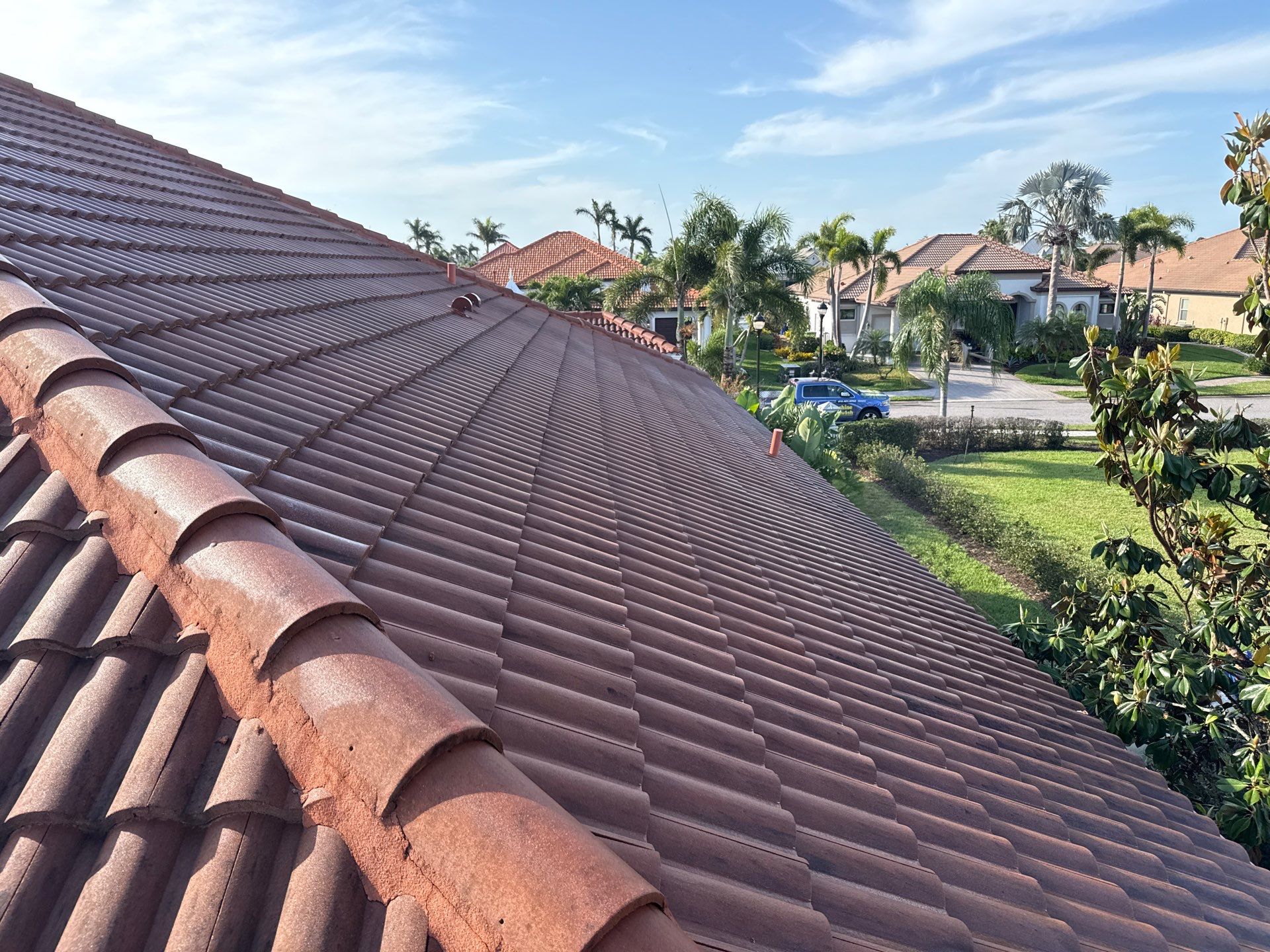 Roof Cleaning & Gutter Brightening | The Inlets Community | Manatee River | Bradenton, FL by Sunshine AquaWash