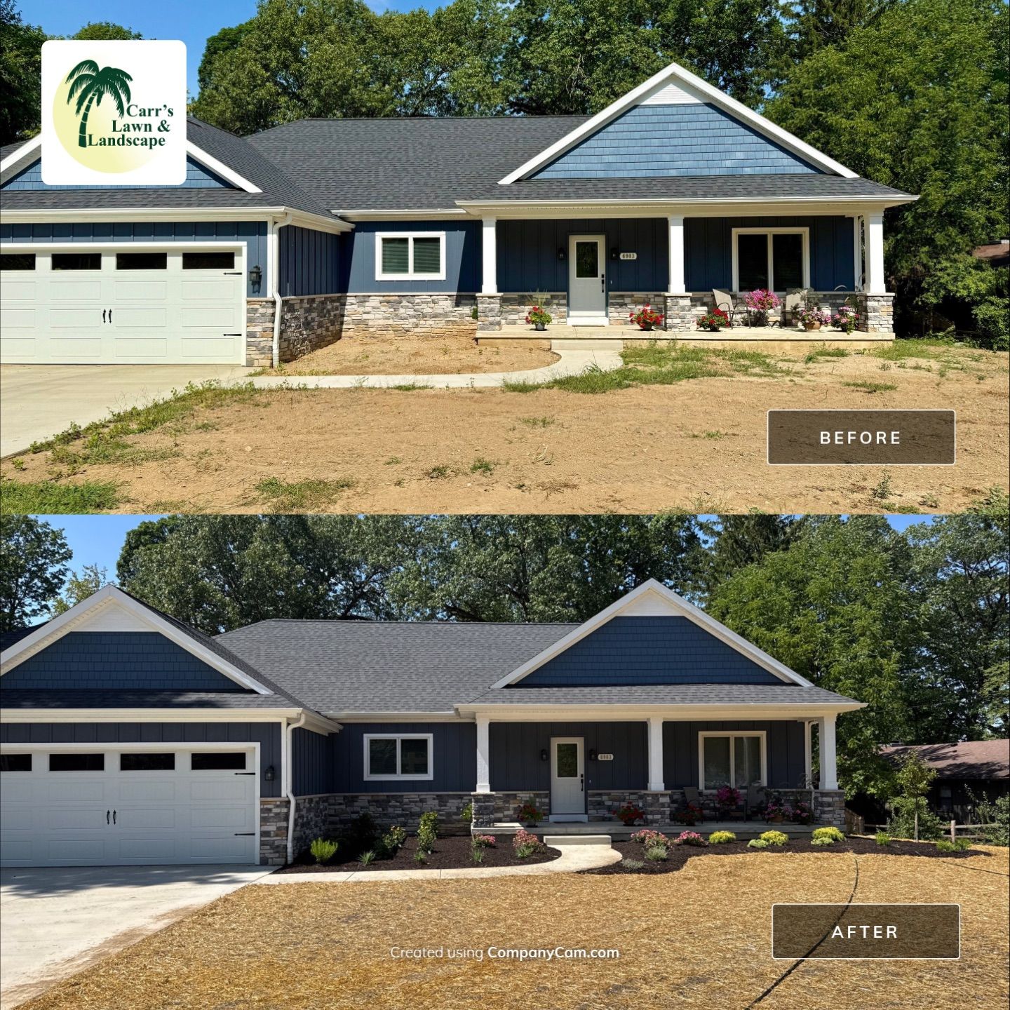 Lawn and Landscape Installation  by Carrs lawn and landscape