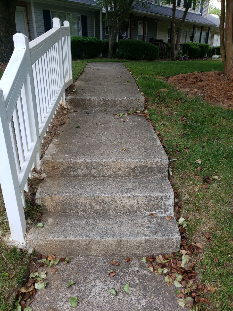 Gutter Cleaning using water by G&H Home Tech Pros LLC