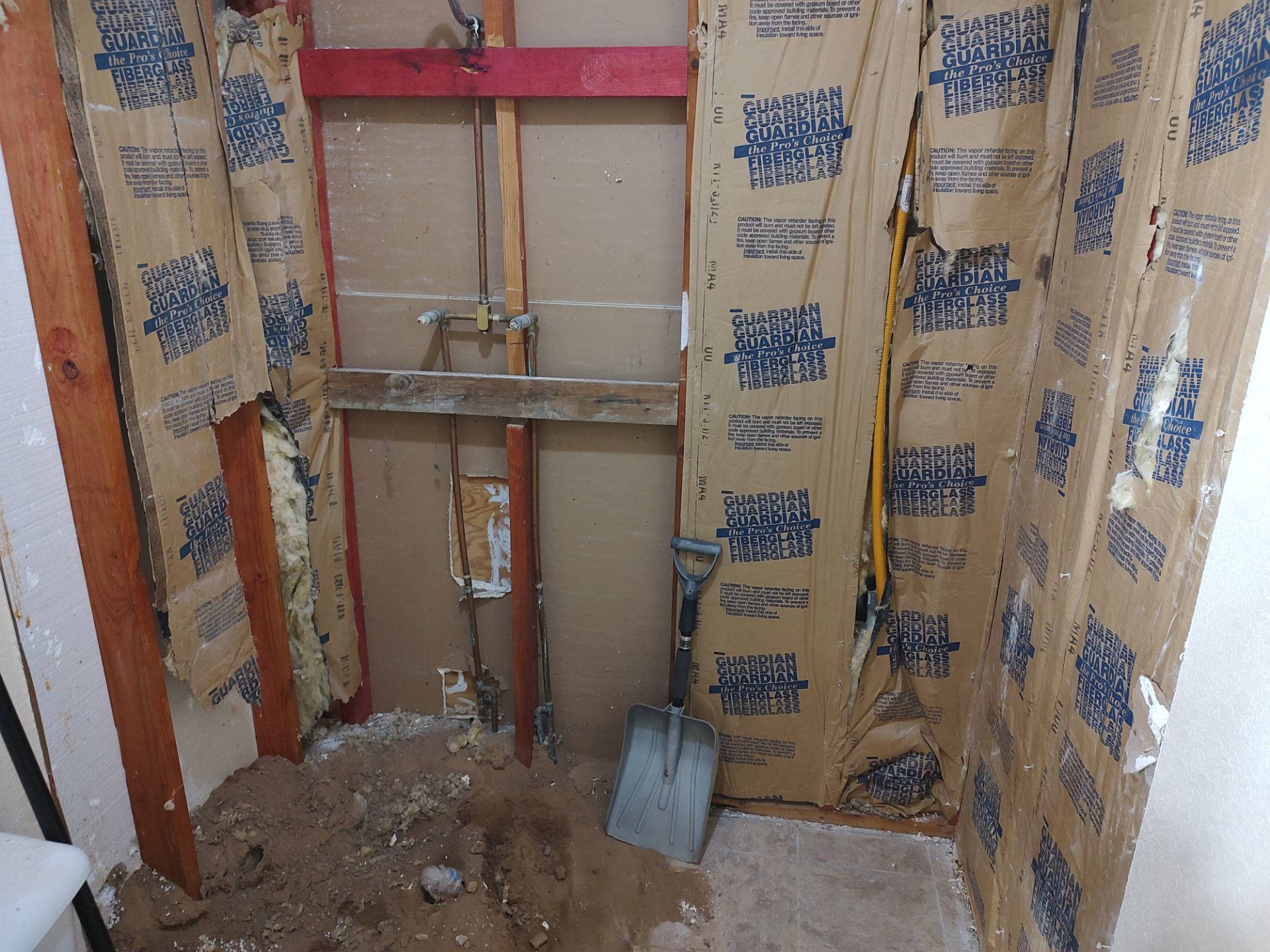 Bathroom remodel w/shower upgrade by In & Out Construction & Remodeling, LLC
