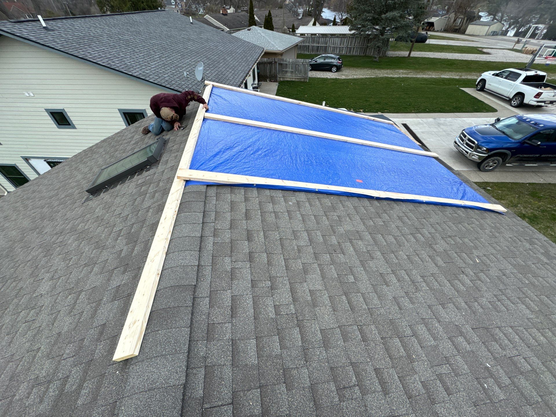 Roof Replacement using CertainTeed Landmark by 180 Contractors