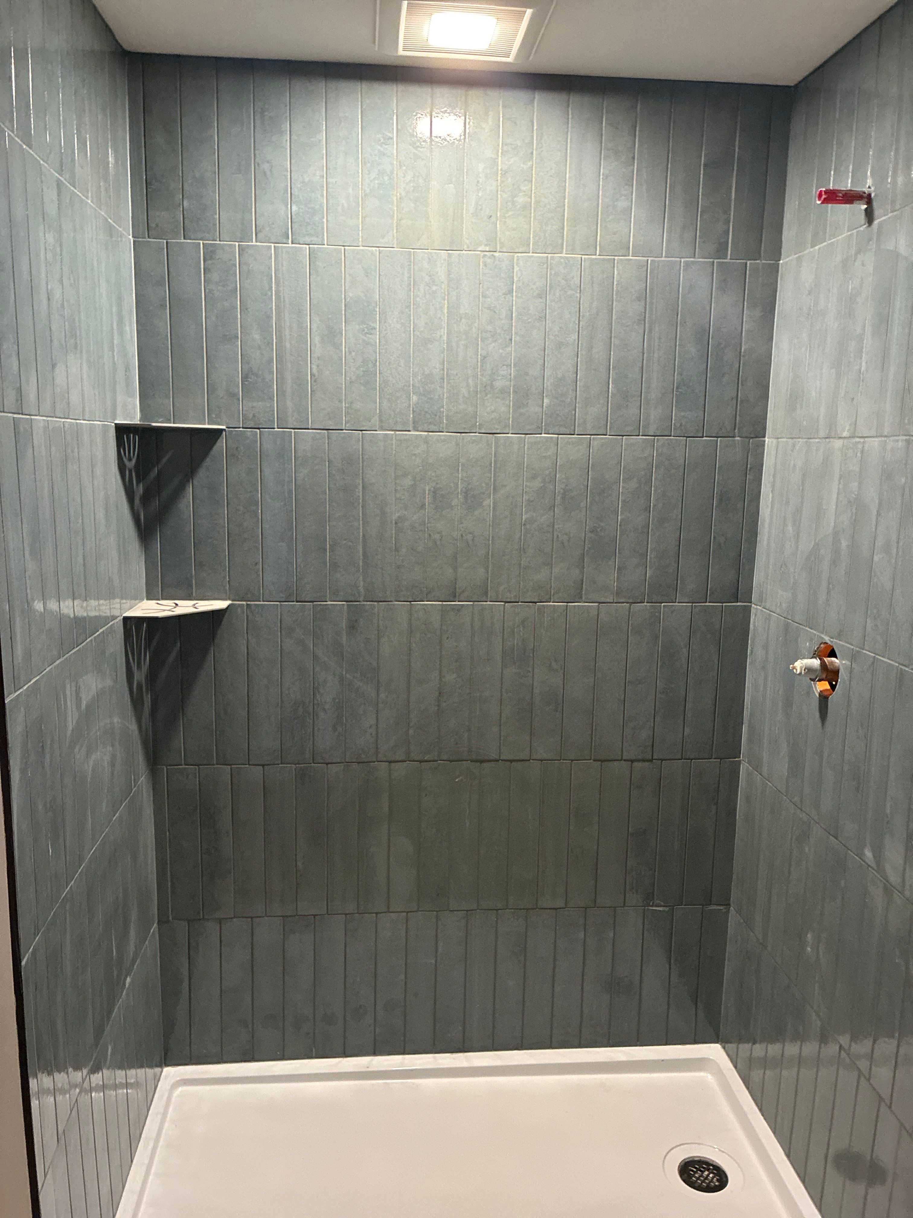 Architect Shower in Knoxville, TN by Footprints Floors Knoxville
