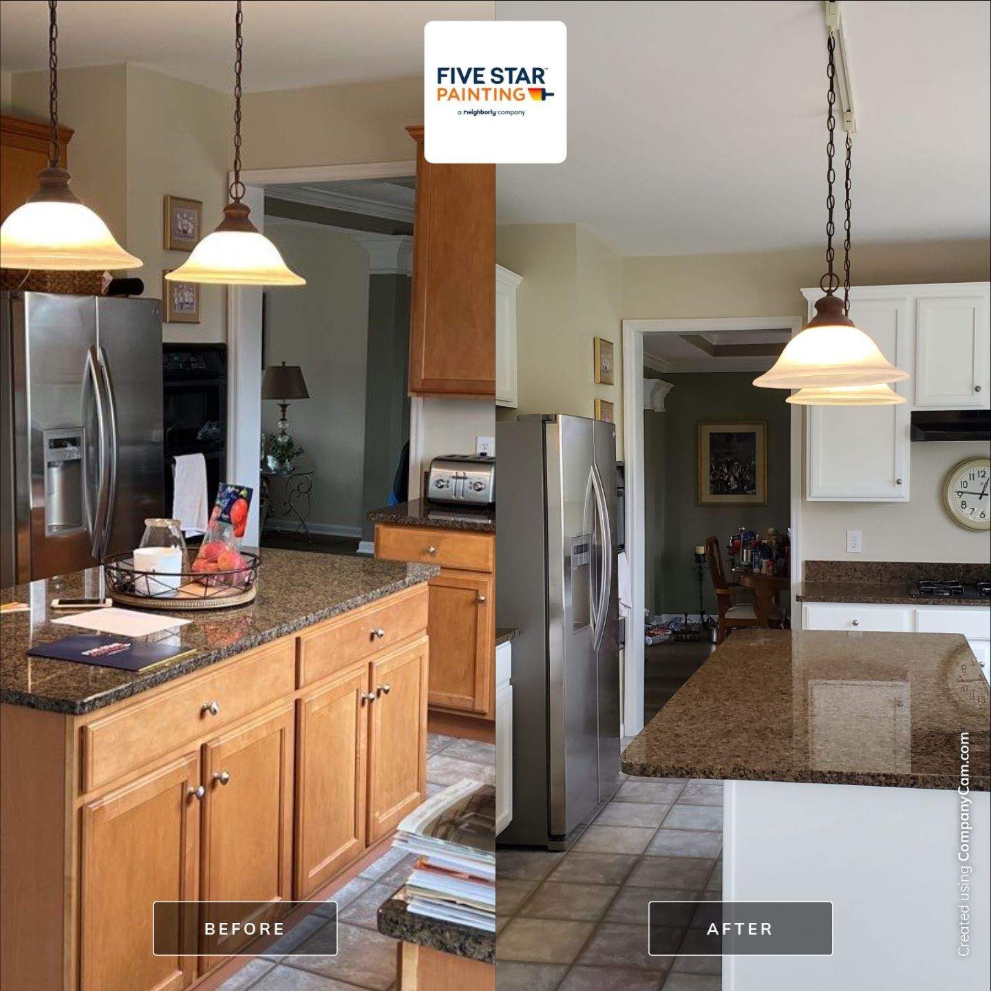 Five Star Painting - Cabinets by Five Star Painting of Batavia