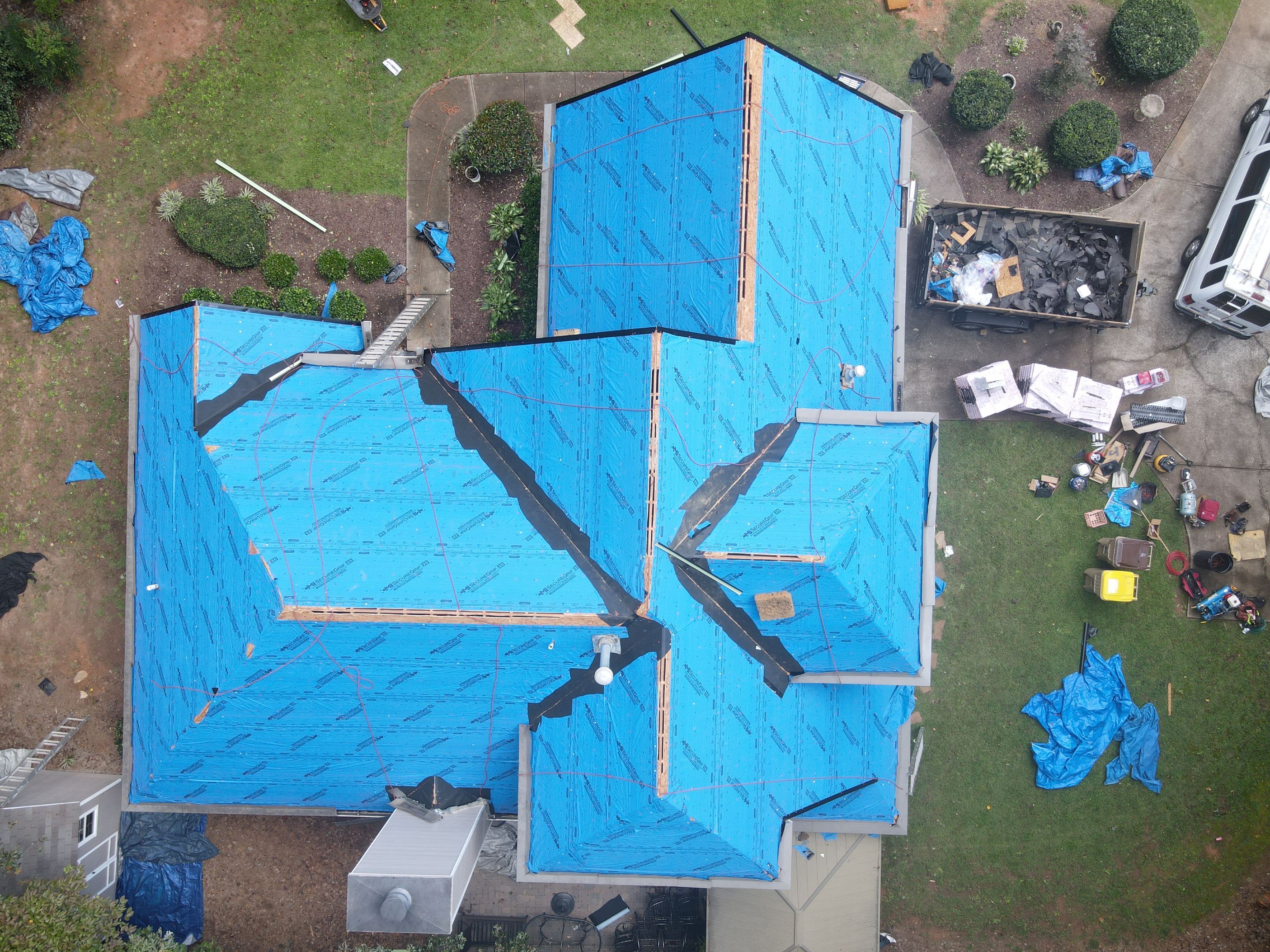 Residential Roofing Installation using Owens Corning by Inspector Roofing and Restoration