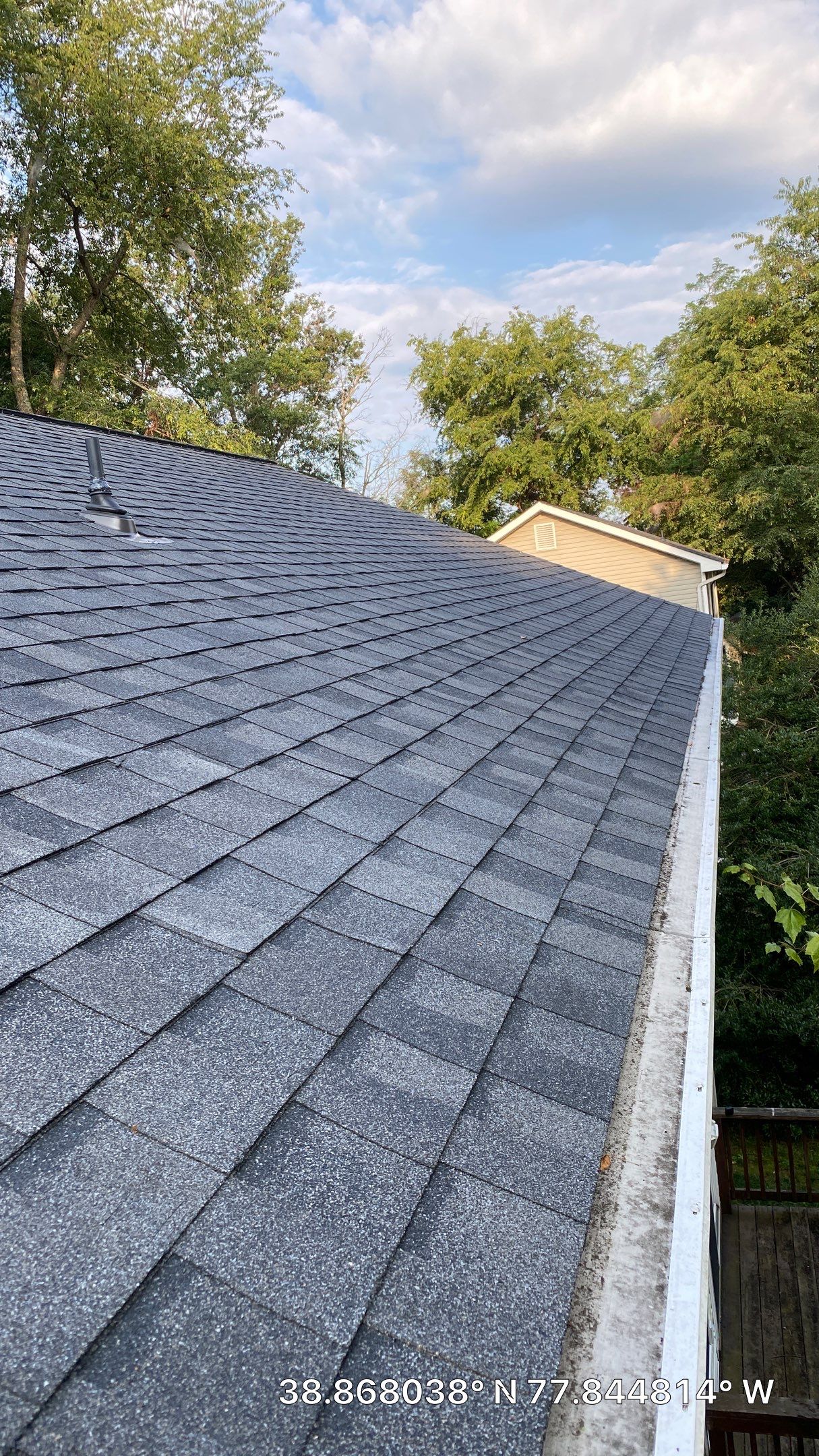 Marshall Roofing Project - Landmark Pro Max Def Pewterwood Designer Shingles by RM Banning, Inc.