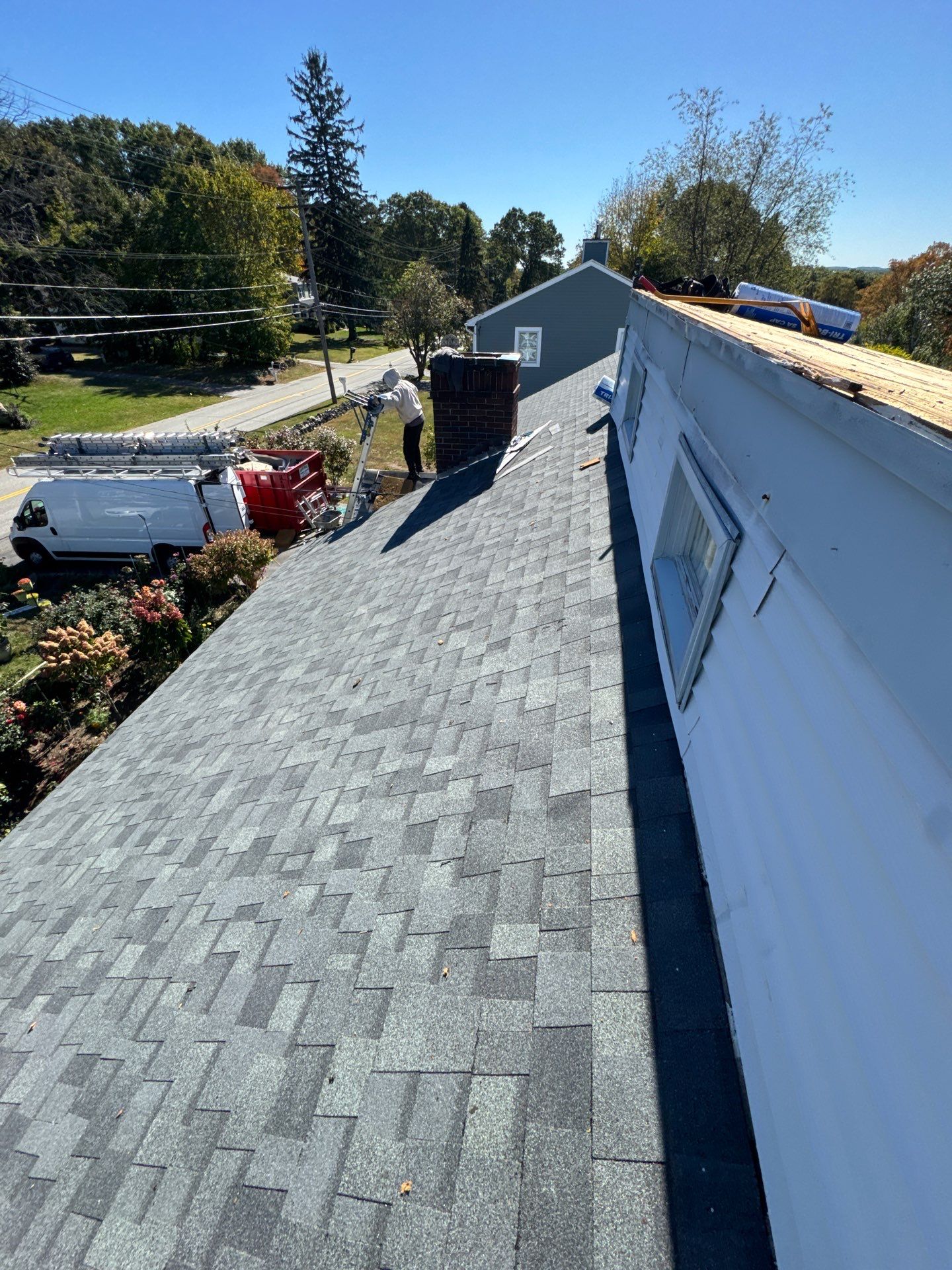 Full Roof Replacement & EPDM Integration | Tewksbury, MA by Mighty Dog Roofing of Greater Middlesex County