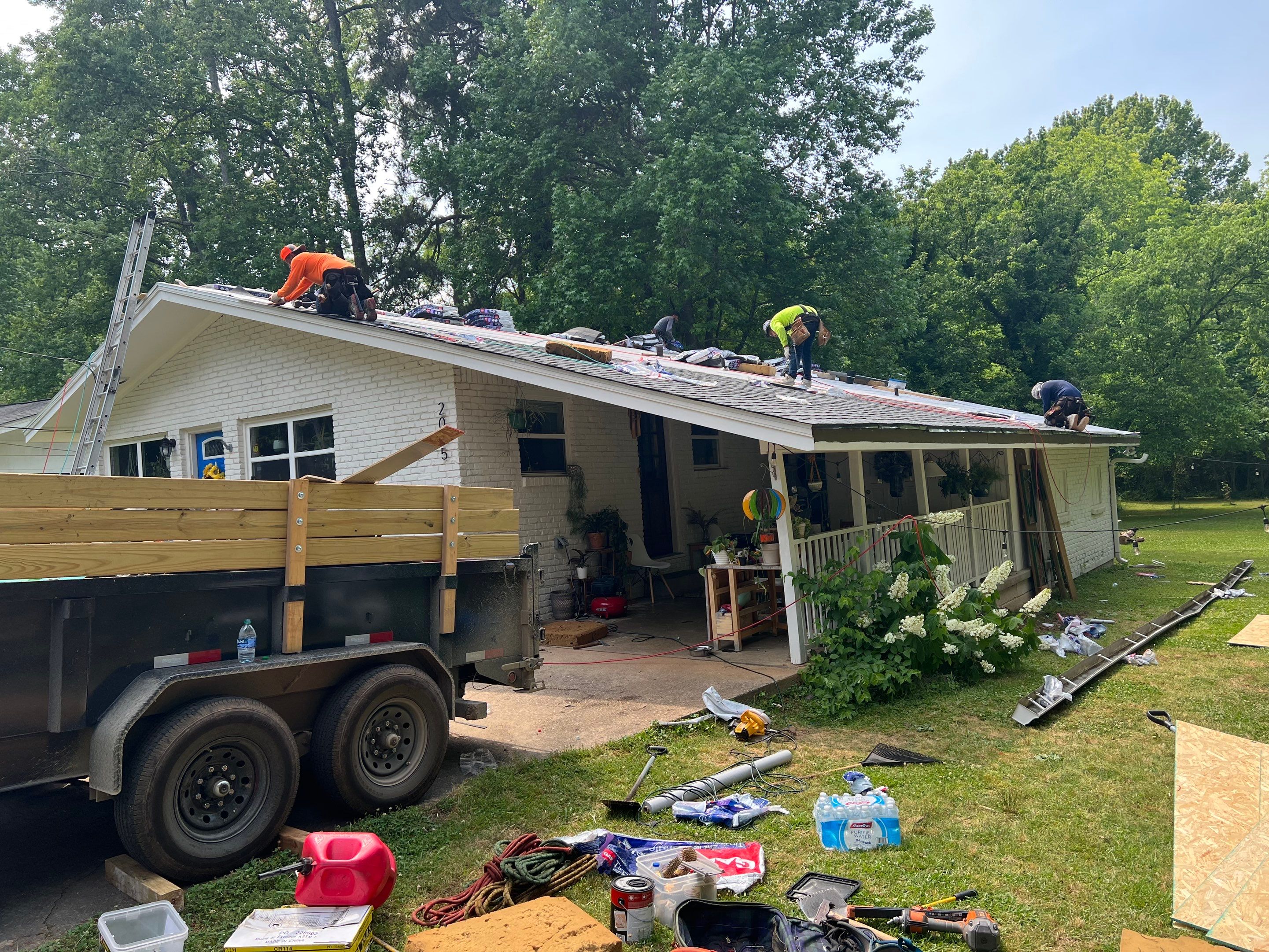 insurance roof replacement using Owens Corning TRU-DEF Duration Roofing system by Nailed It Roofing & Remodeling LLC