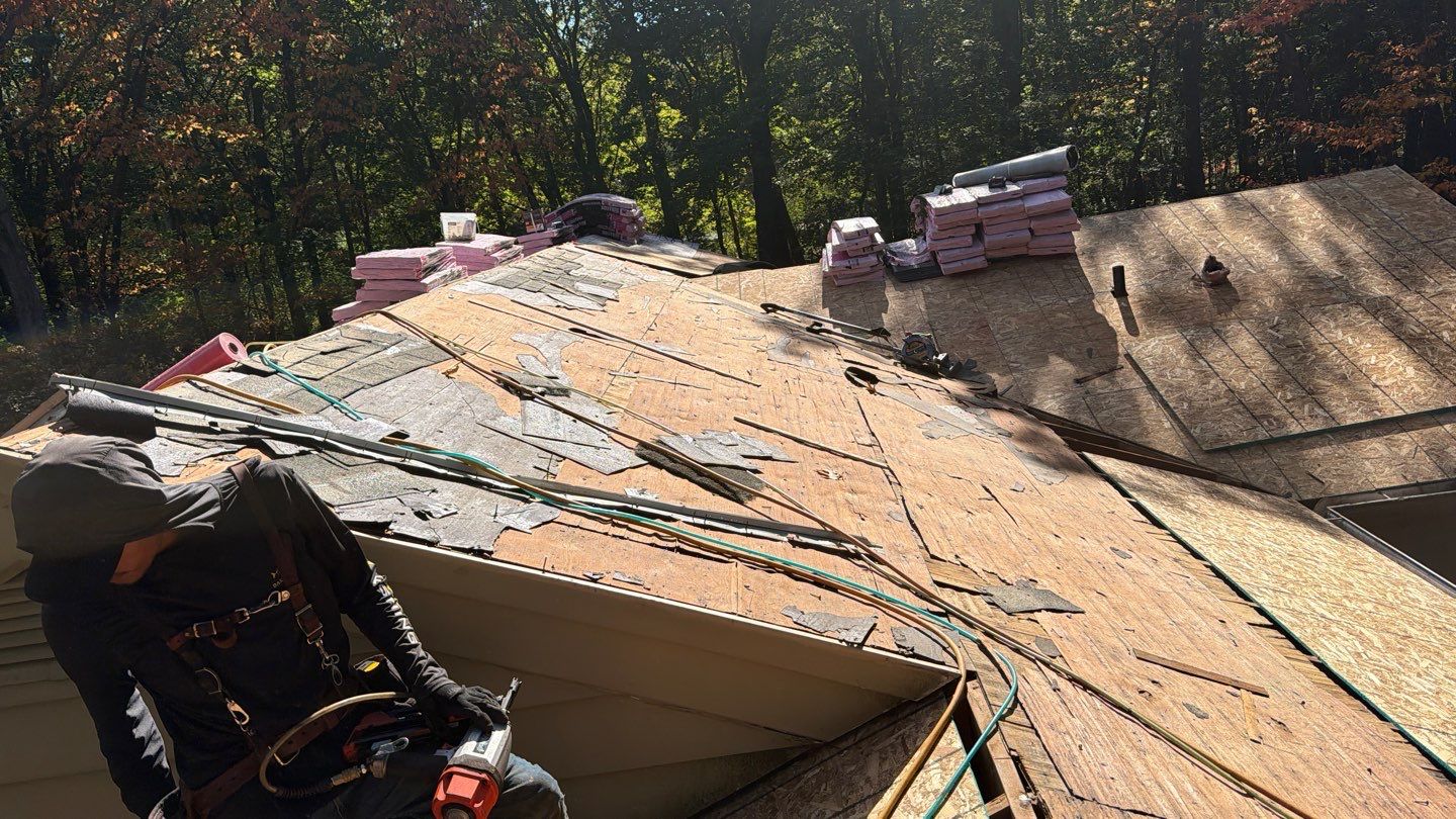 Roof Replacement using Owens Corning Slatestone Gray by 180 Contractors