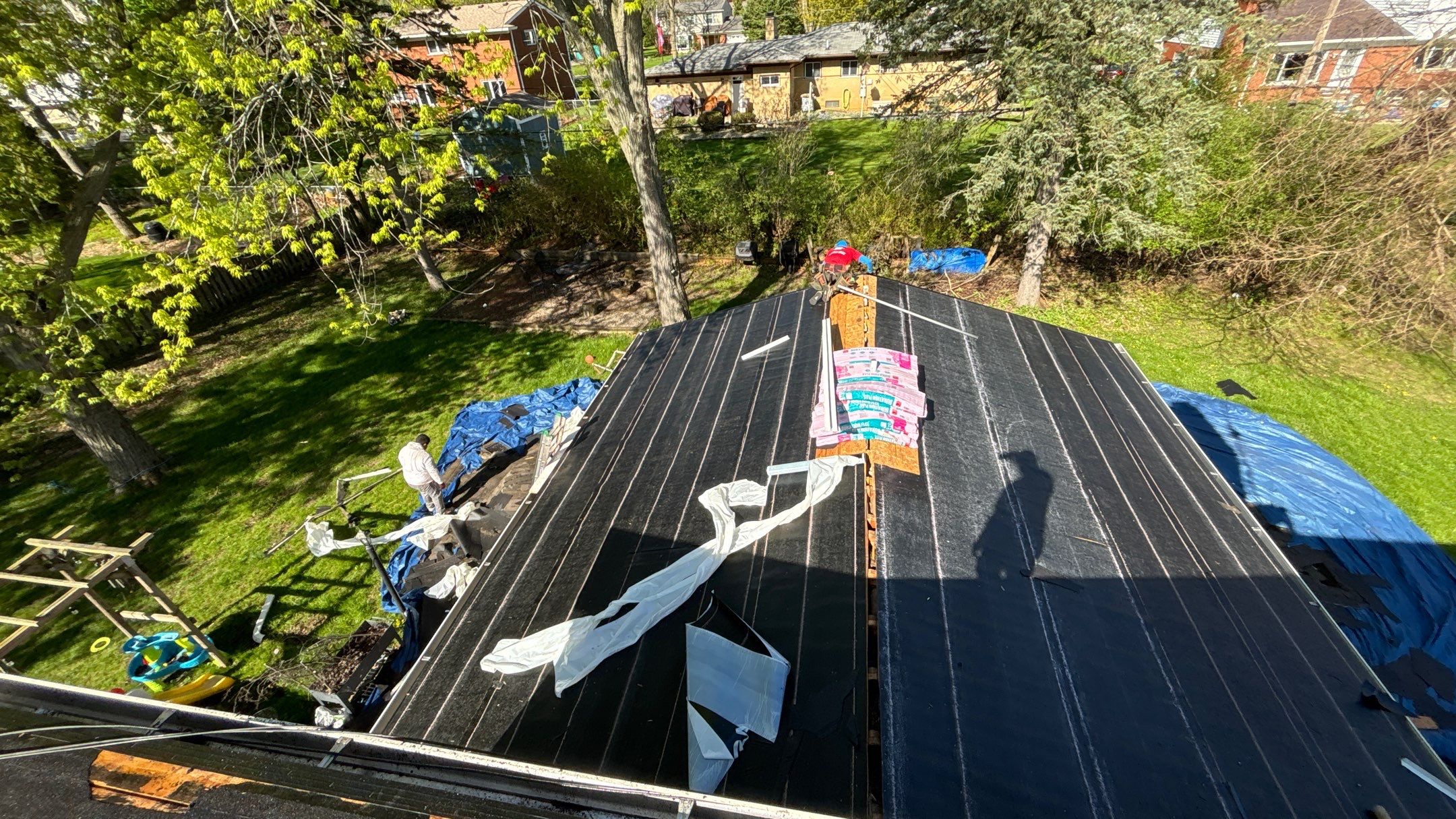 Roof Replacement using Owens Corning Tru Definitions by 180 Contractors