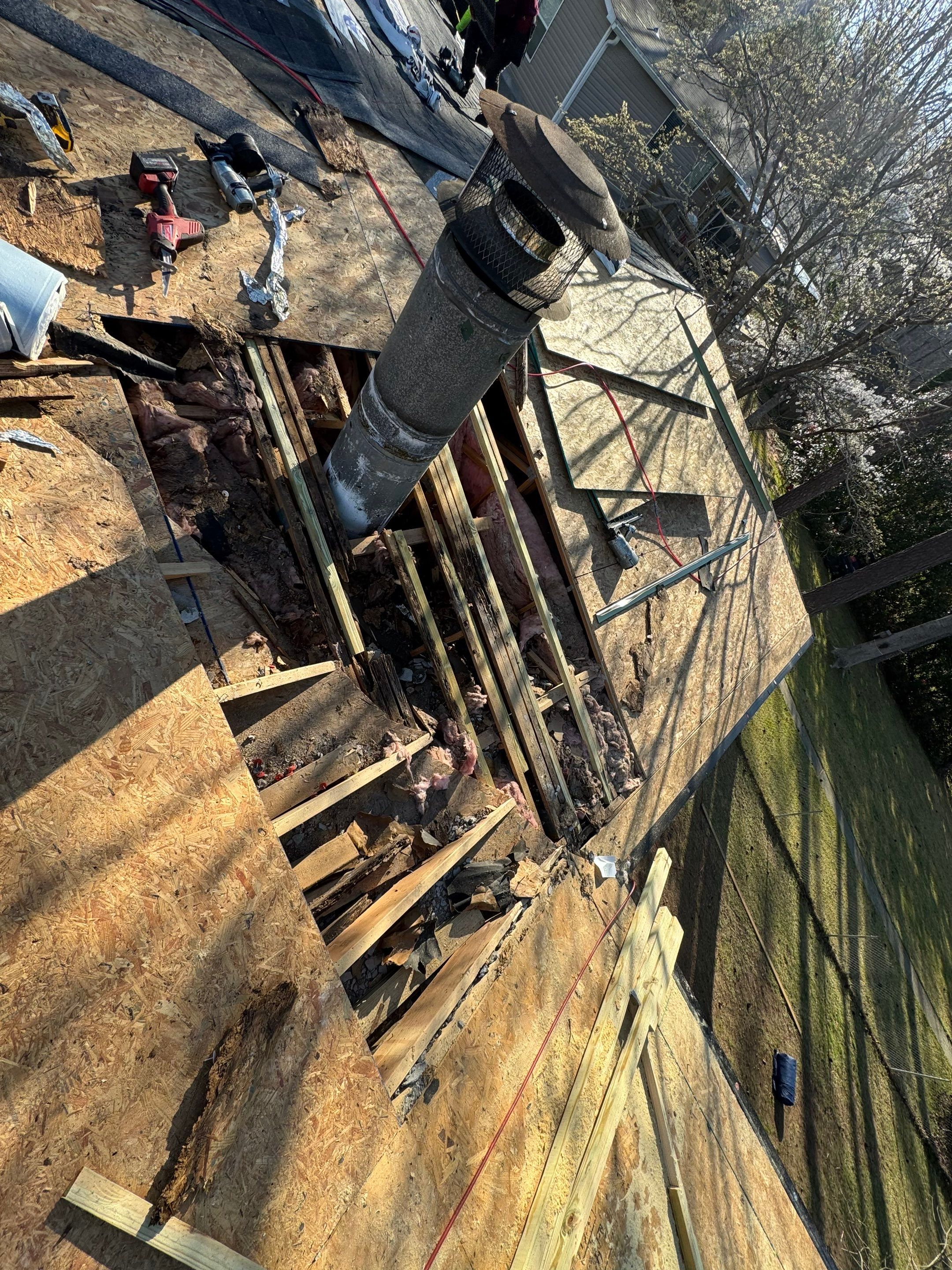 Project in Milledgeville by Aultman Roofing