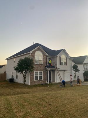 Roof replacement by hail damage