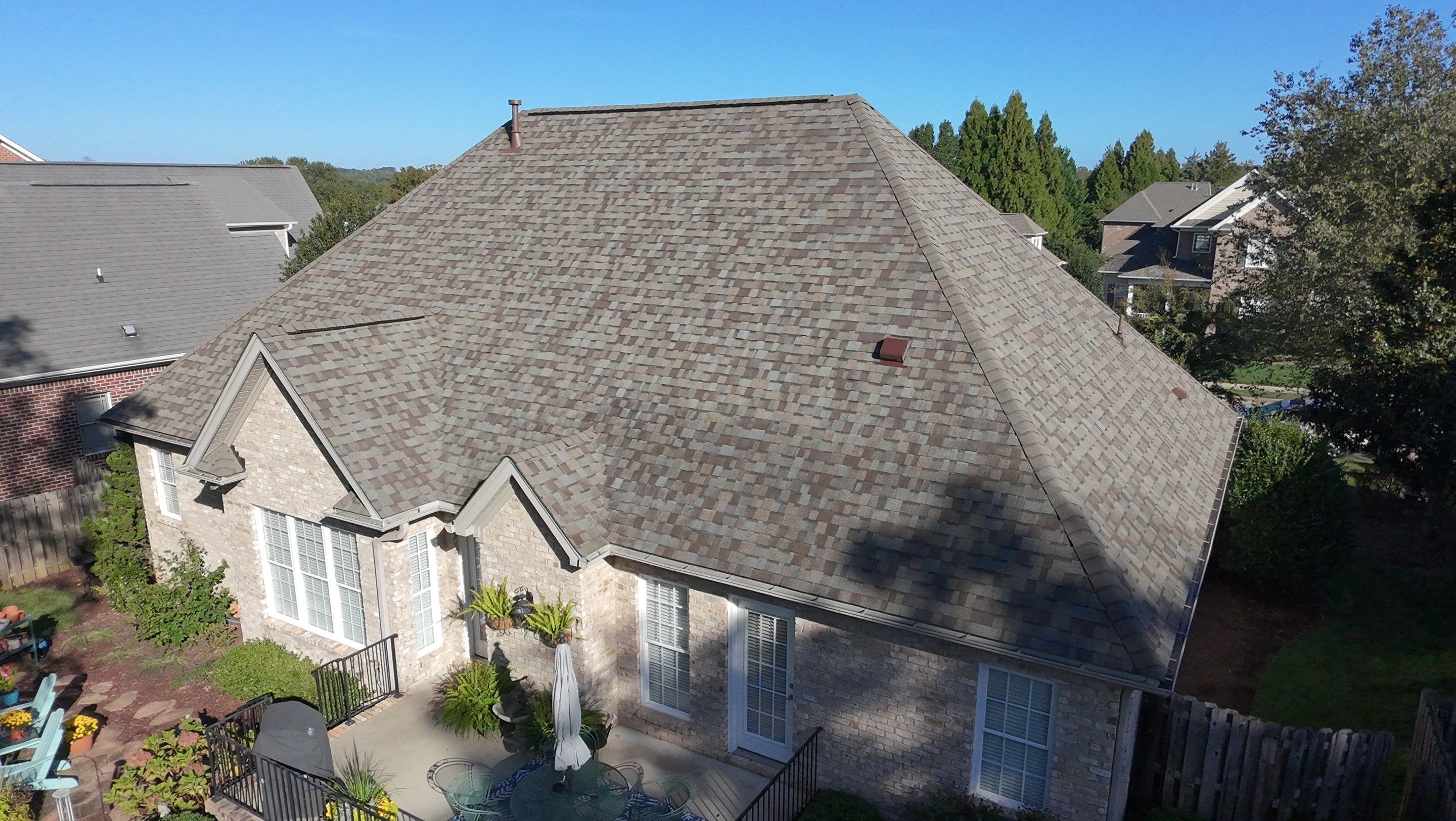 Roof Transformation in- Greensboro, NC by Carolina Professional Roofing, Inc
