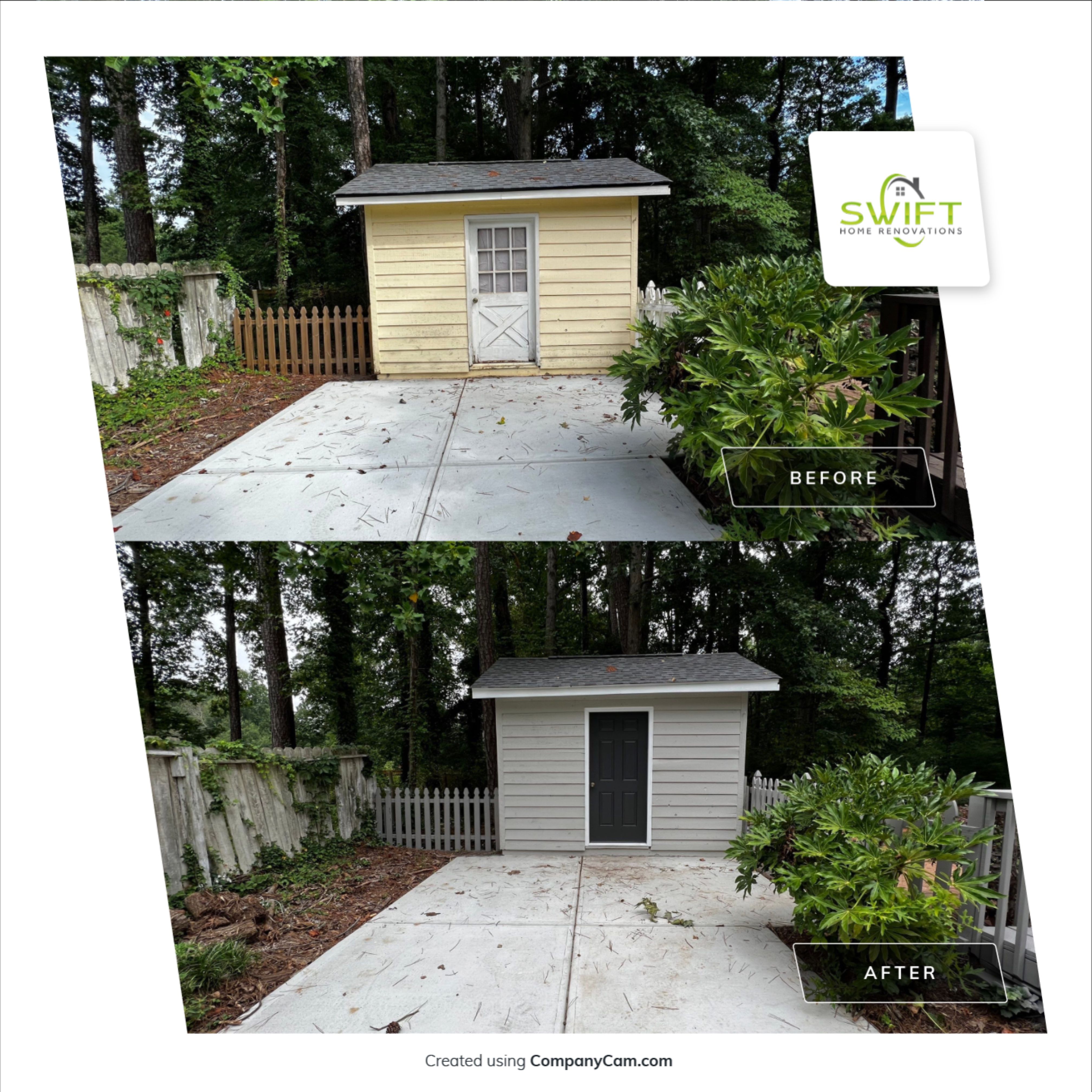 Complete Exterior Painting and Color Refresh for Marietta Home by Swift Home Renovations