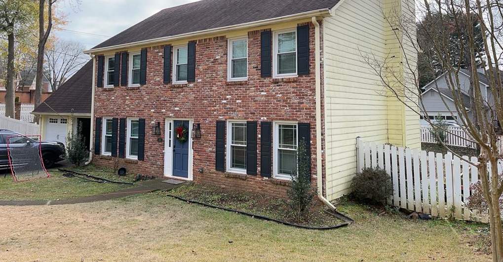 Marietta, GA Siding Replacement, Exterior Paint, Gutter Replacement, and Chimney Cap Installation by Nelson Exteriors 